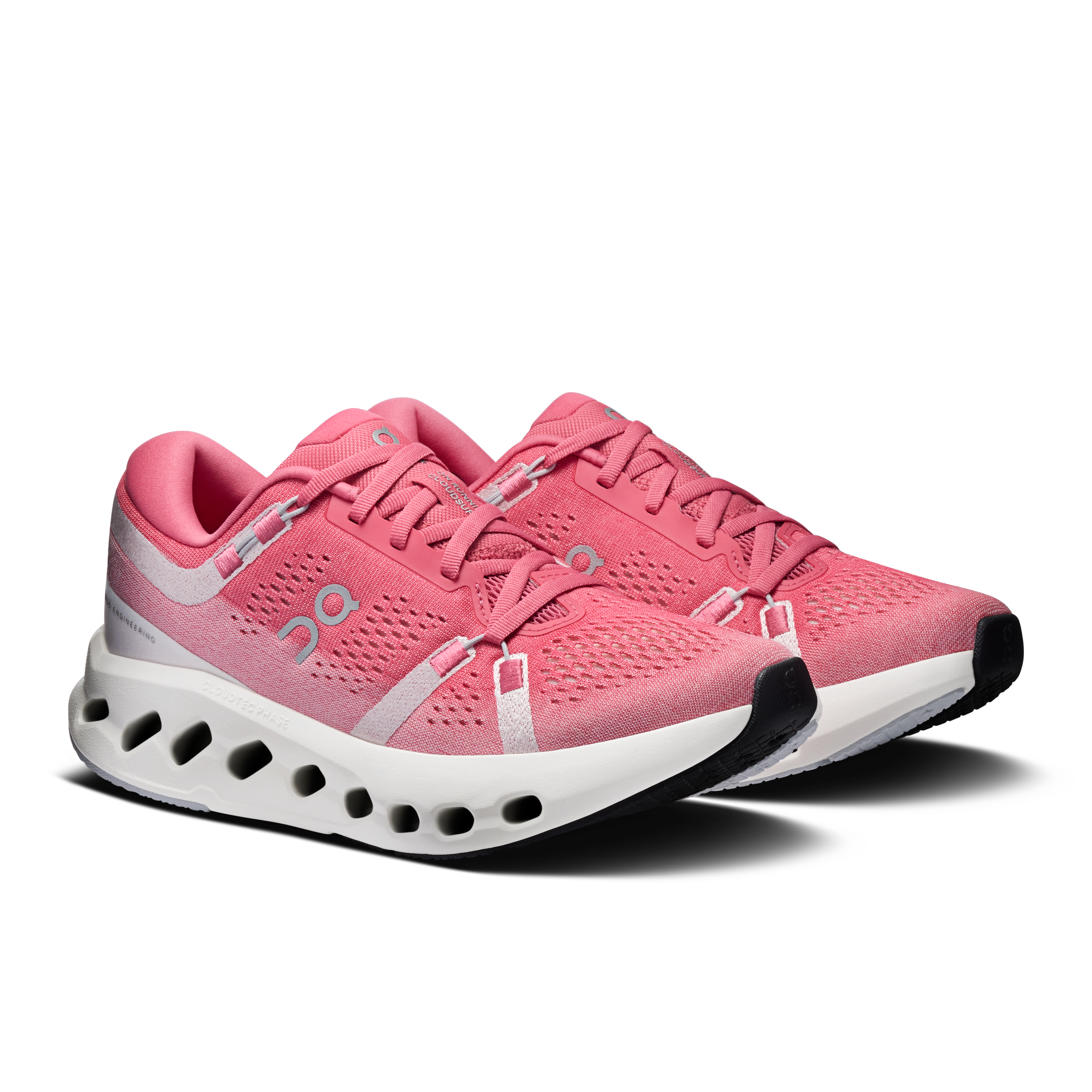 On Cloudsurfer 2 Camellia & Ivory Femme Running sur route Chaussures