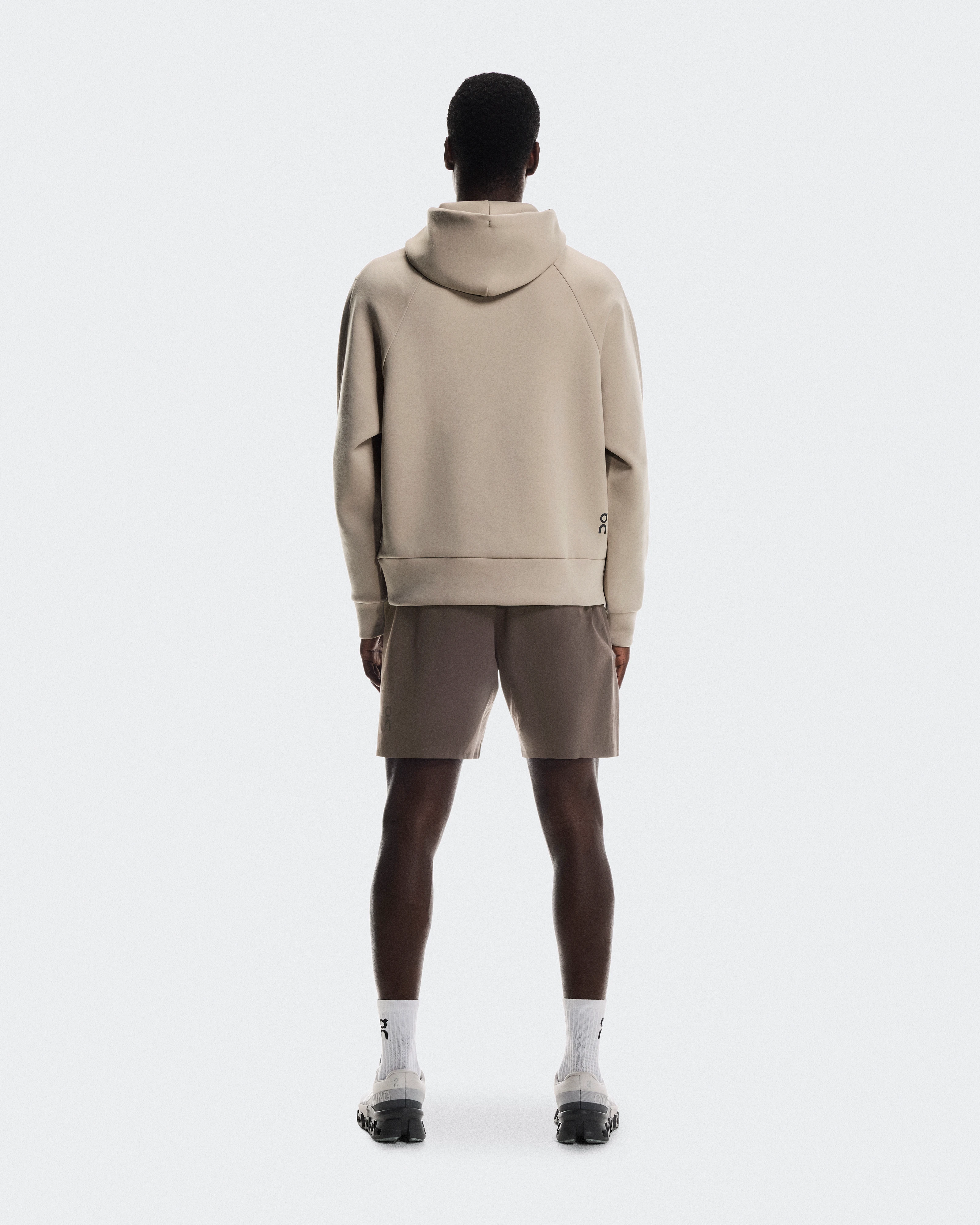 On Focus Tech Hoodie Desert Homme Sweats à capuche et sweats