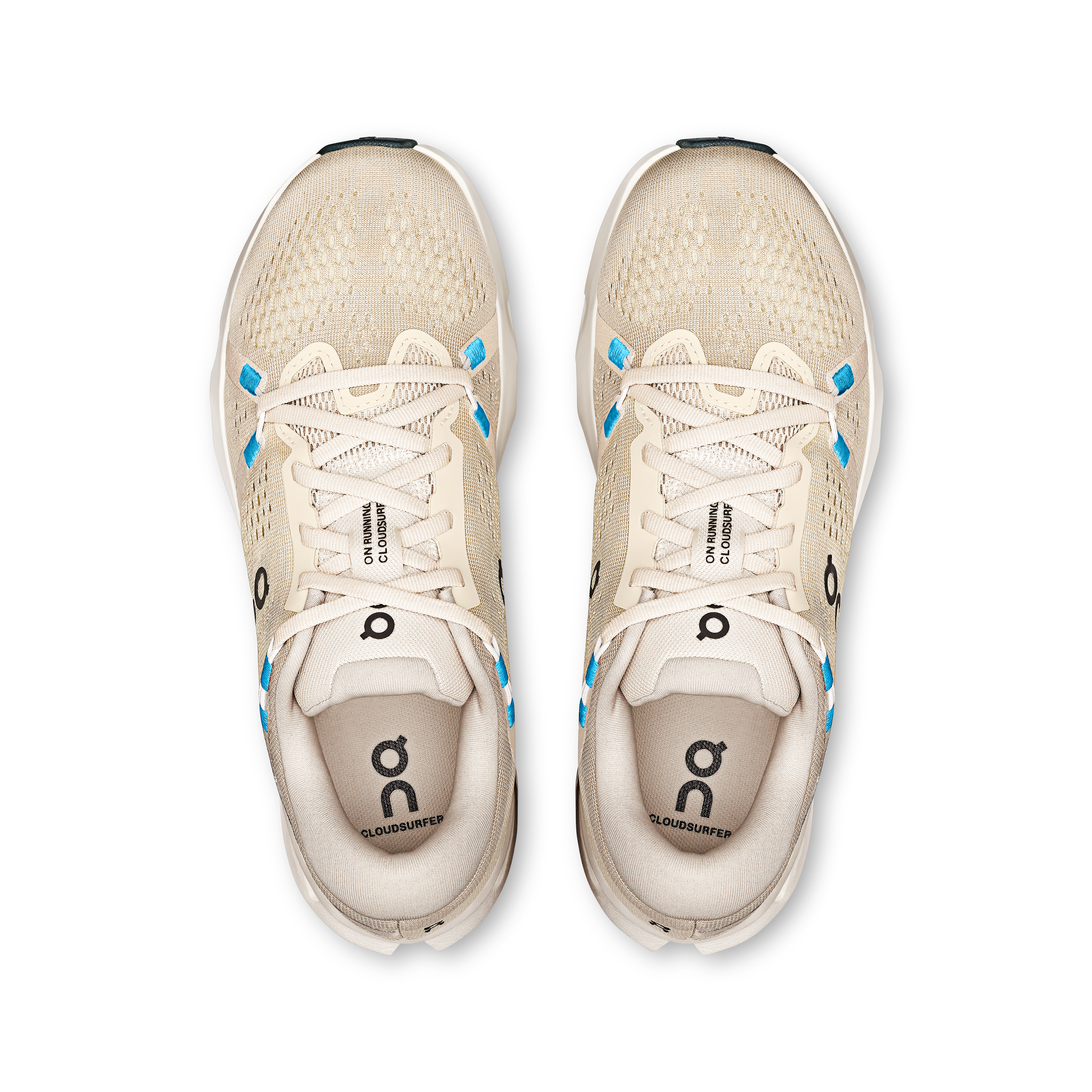 On Cloudsurfer 2 Wide Pearl & Ivory Femme Running sur route Chaussures