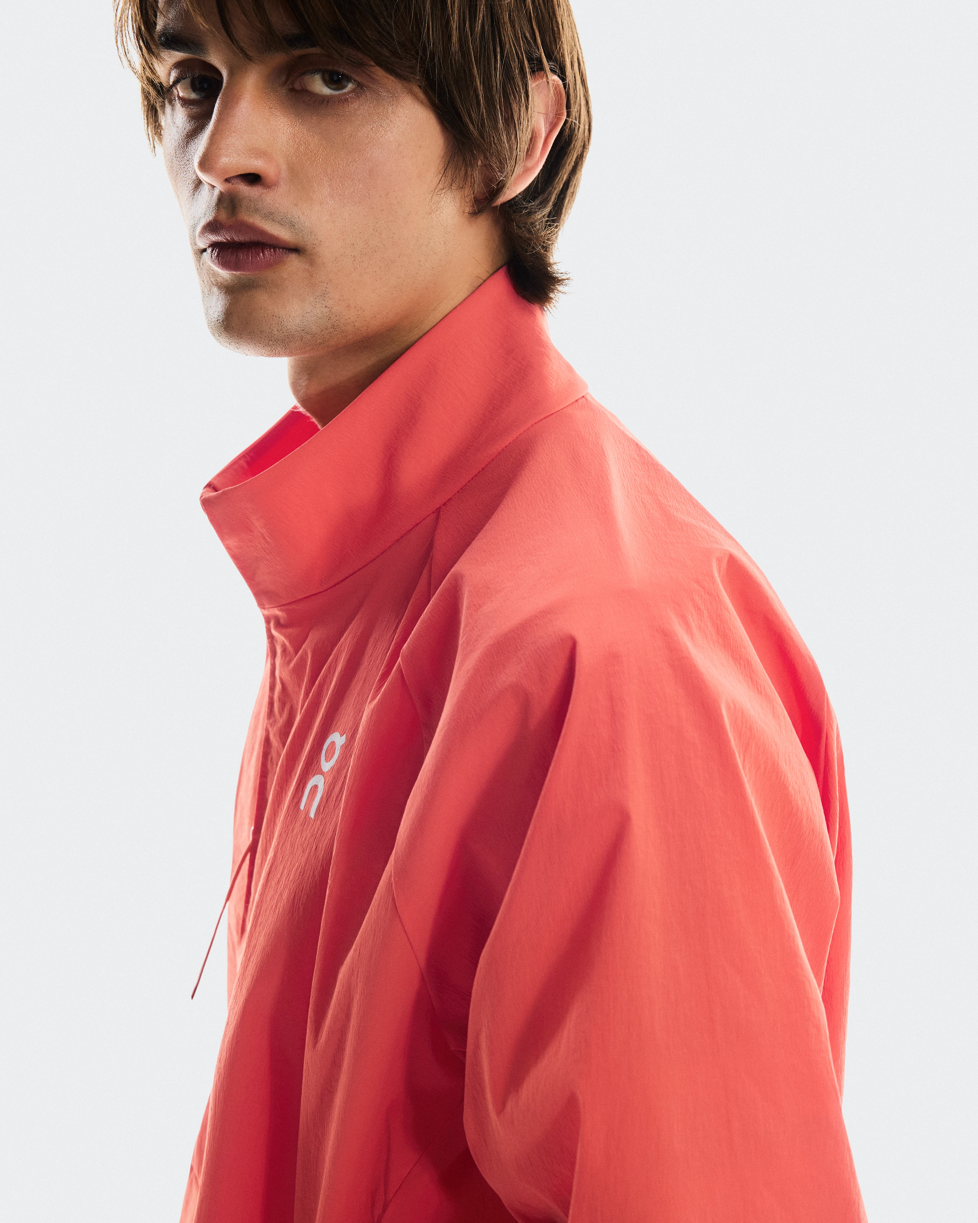 On All-Day 1/2 Zip Jacket Coral Homme Vestes