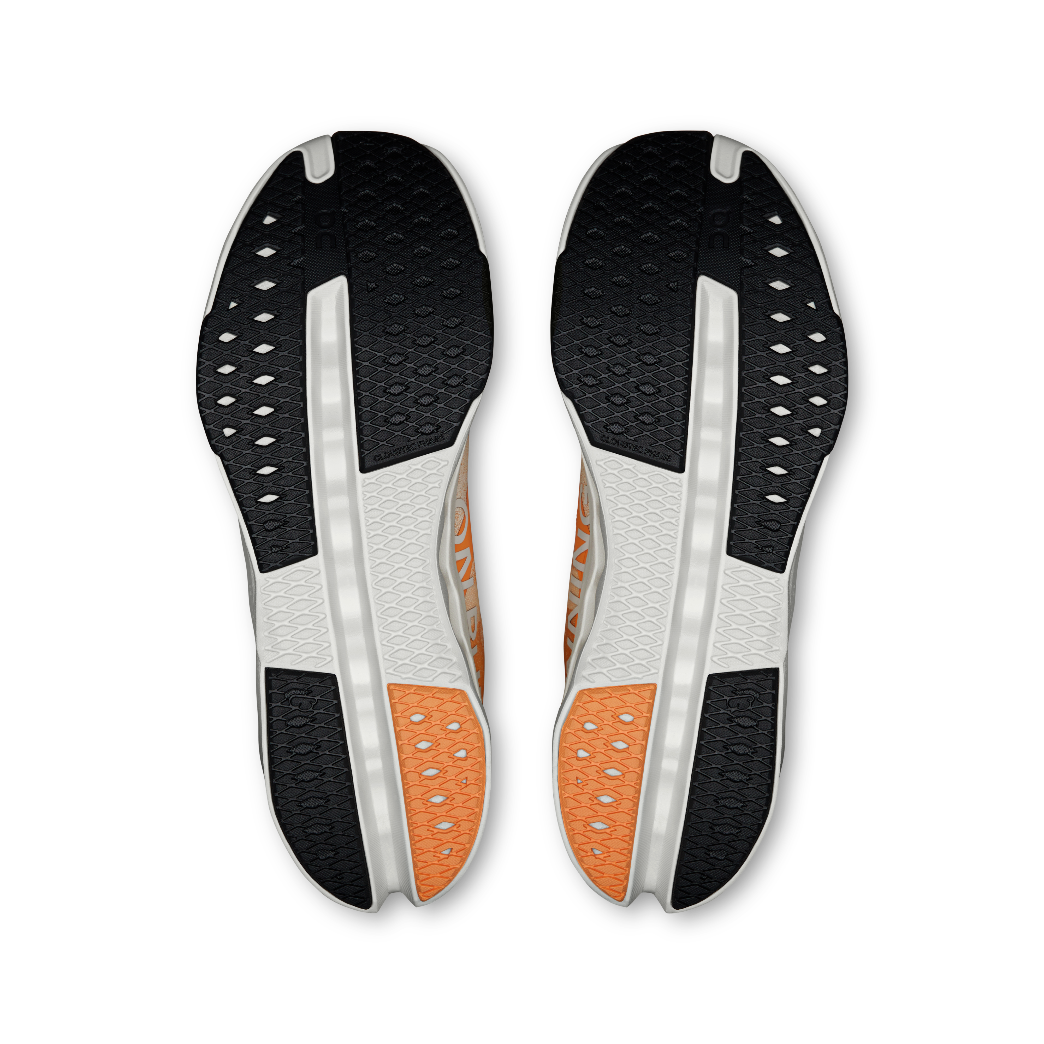 On Cloudsurfer Next Tangerine & Ivory Homme Running sur route Chaussures
