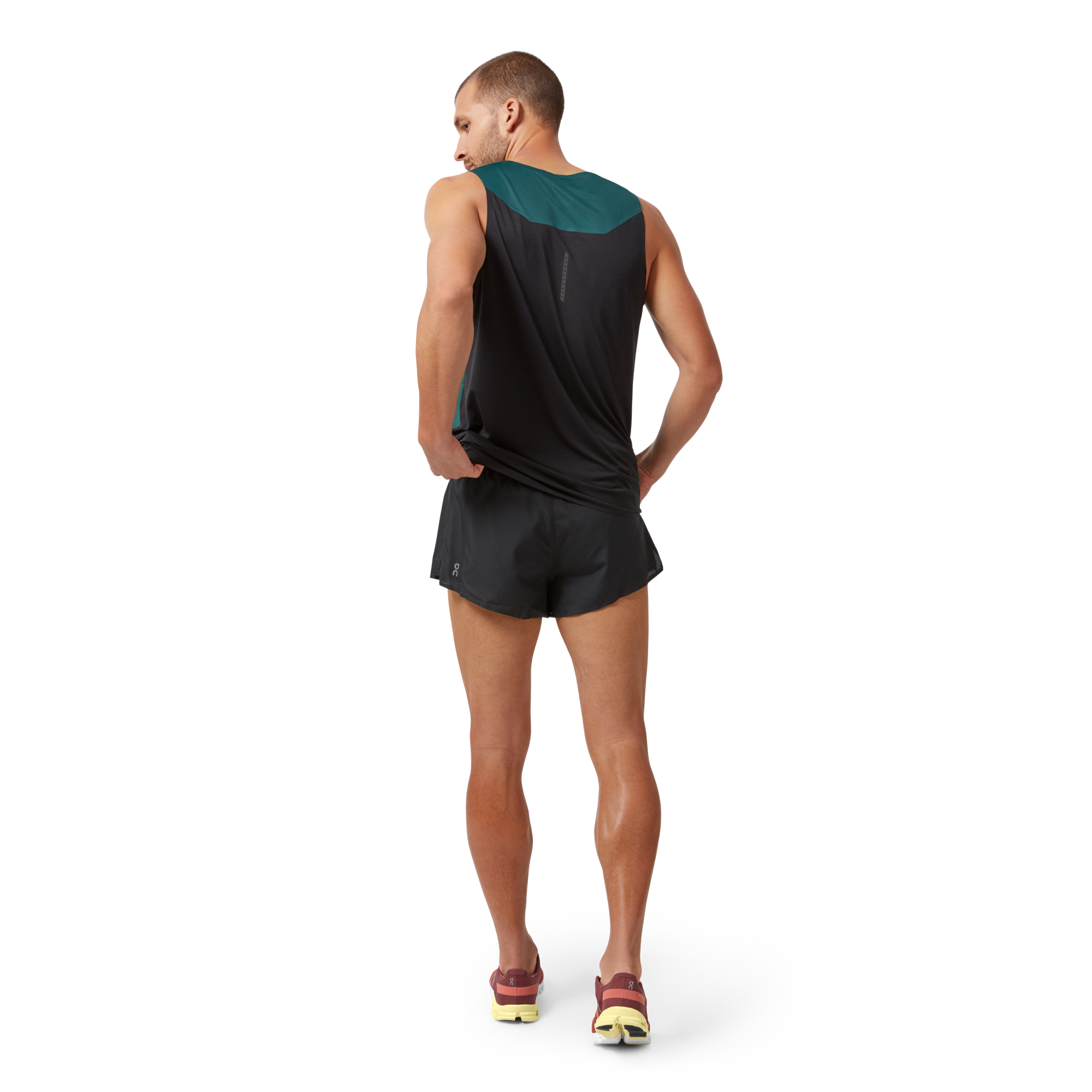 On Race Shorts Black Homme Shorts