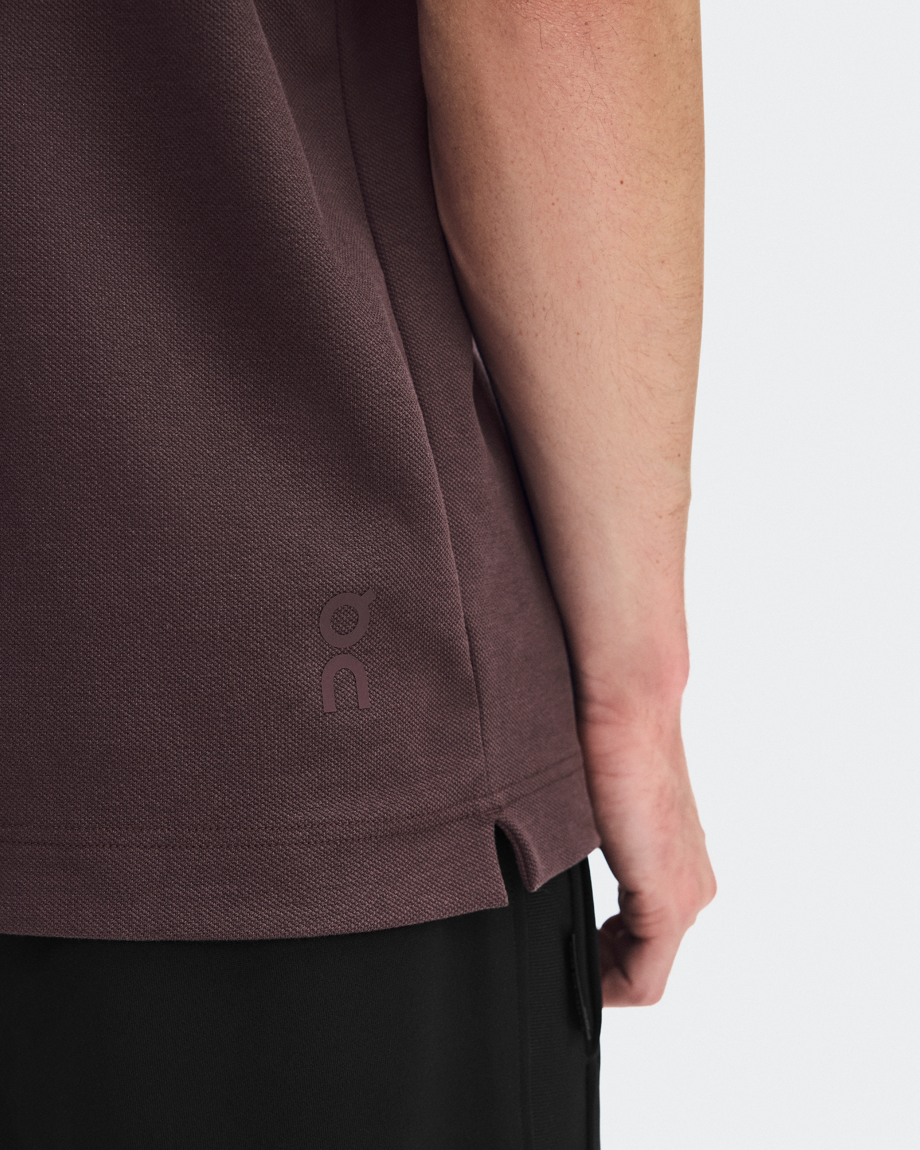 On Courtside Polo Mulberry Homme Hauts et t-shirts