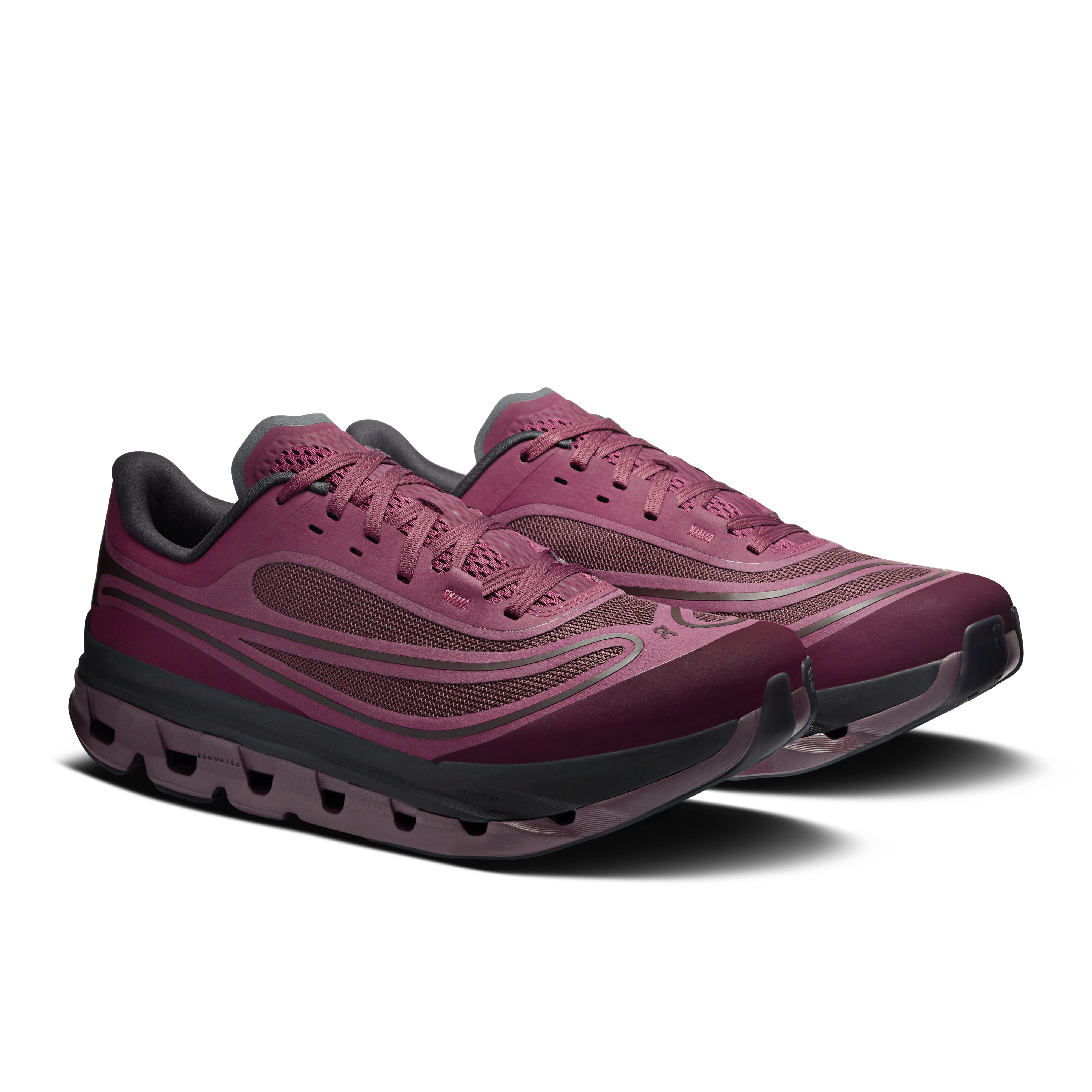 On Cloudflow 5 AD Fig & Mulberry Homme Active Life Chaussures