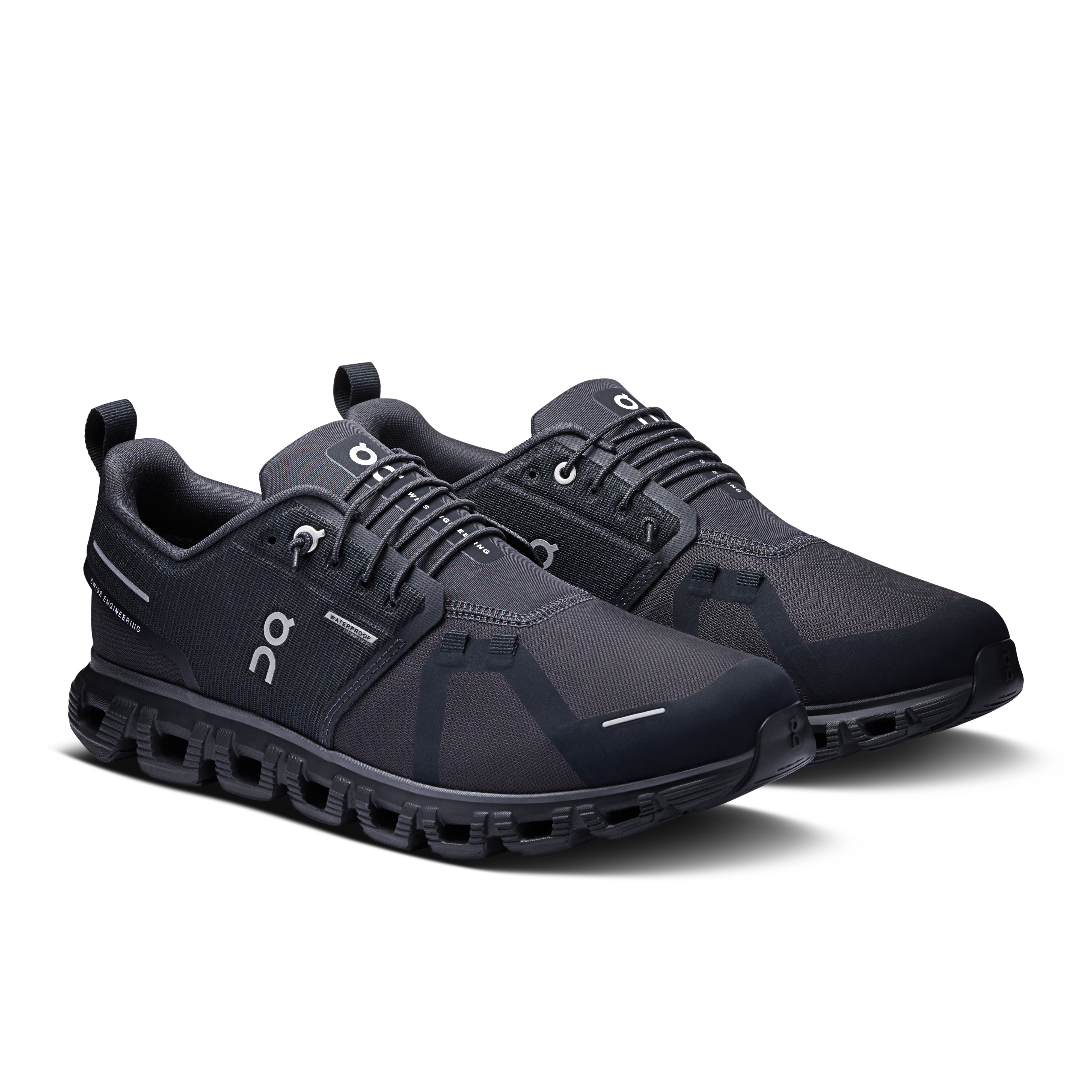On Cloud 6 Waterproof Black & Black Homme Active Life Chaussures