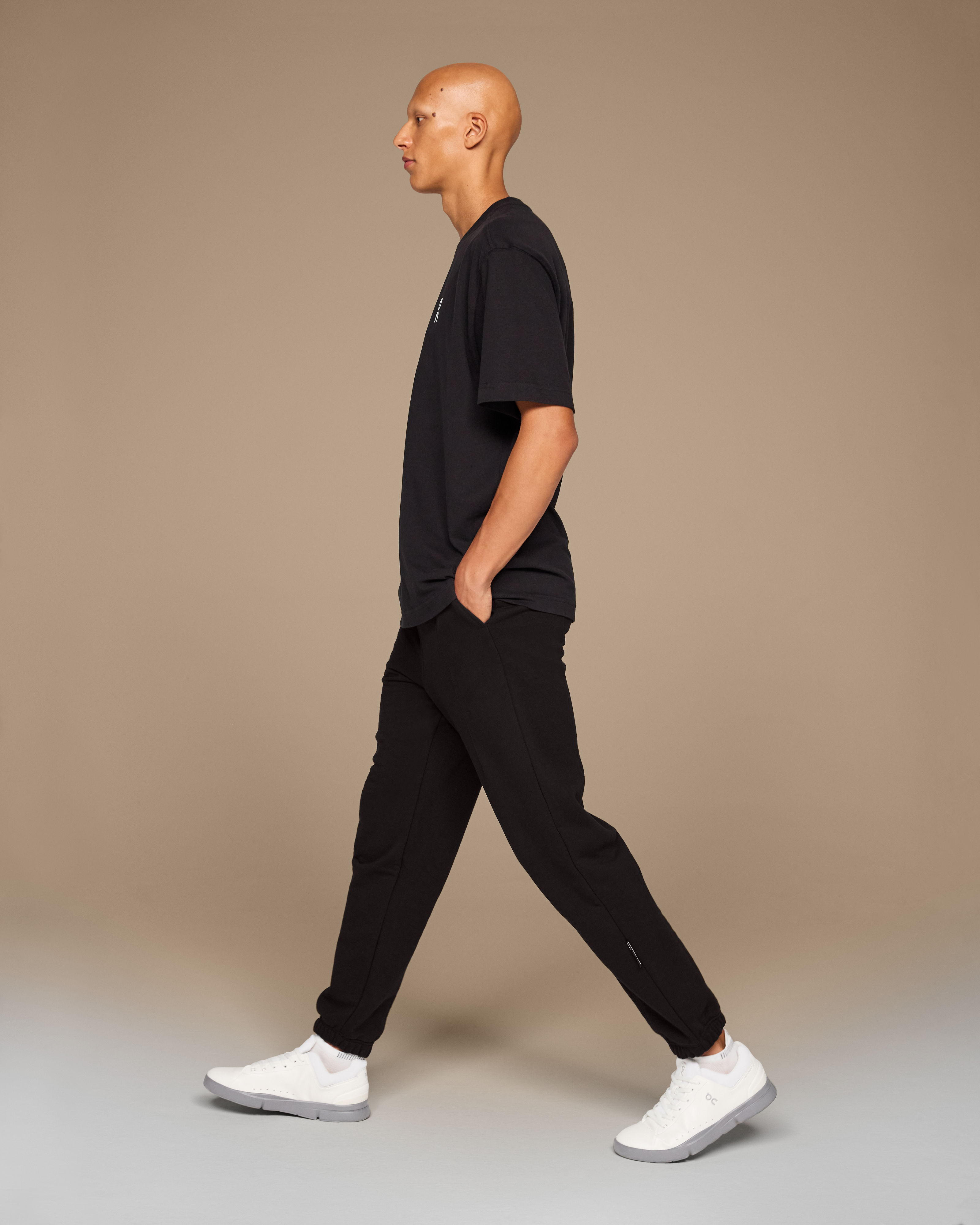 On Club Pants Black Homme Pantalons