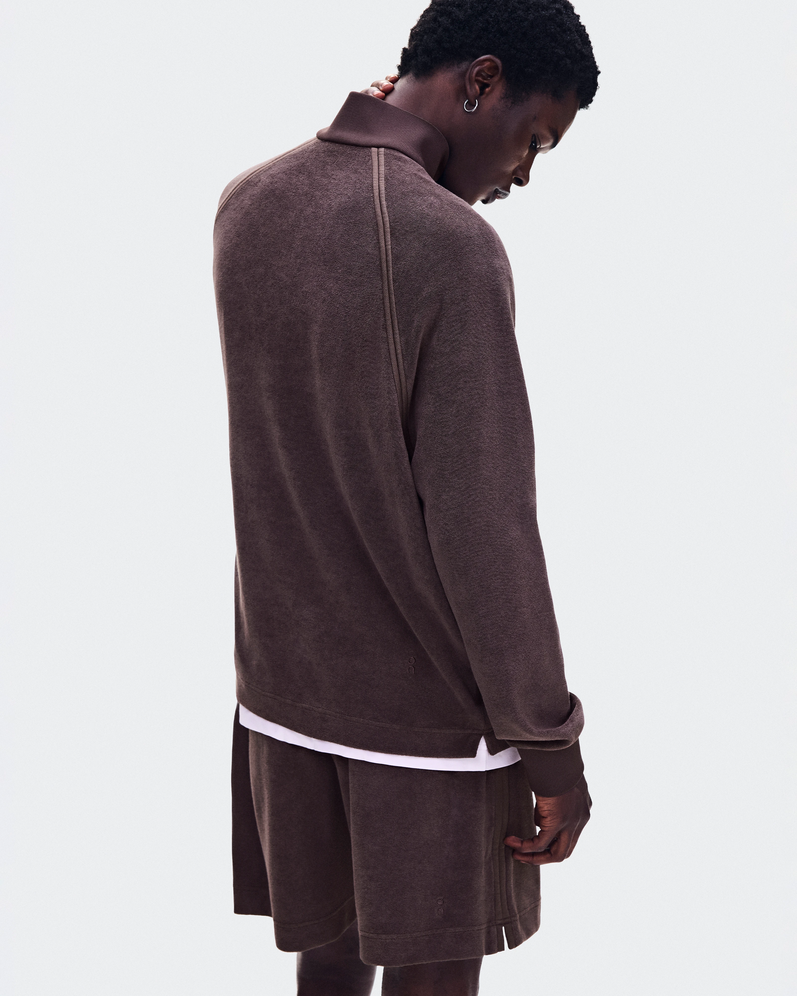 On Courtside Pullover Terry Mulberry Homme Sweats à capuche et sweats