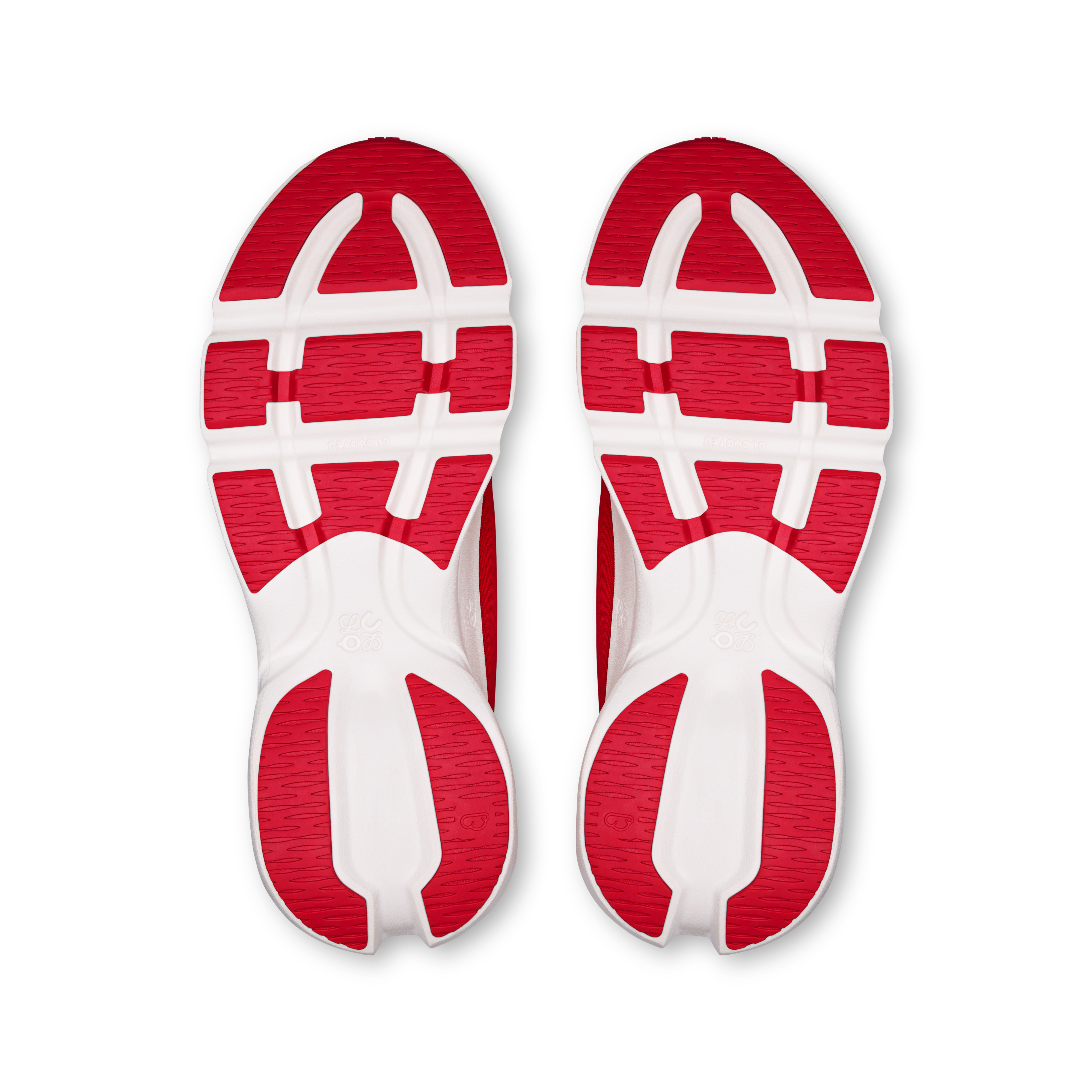 On Cloudsolo LOEWE Red & Eggshell Homme Active Life Chaussures
