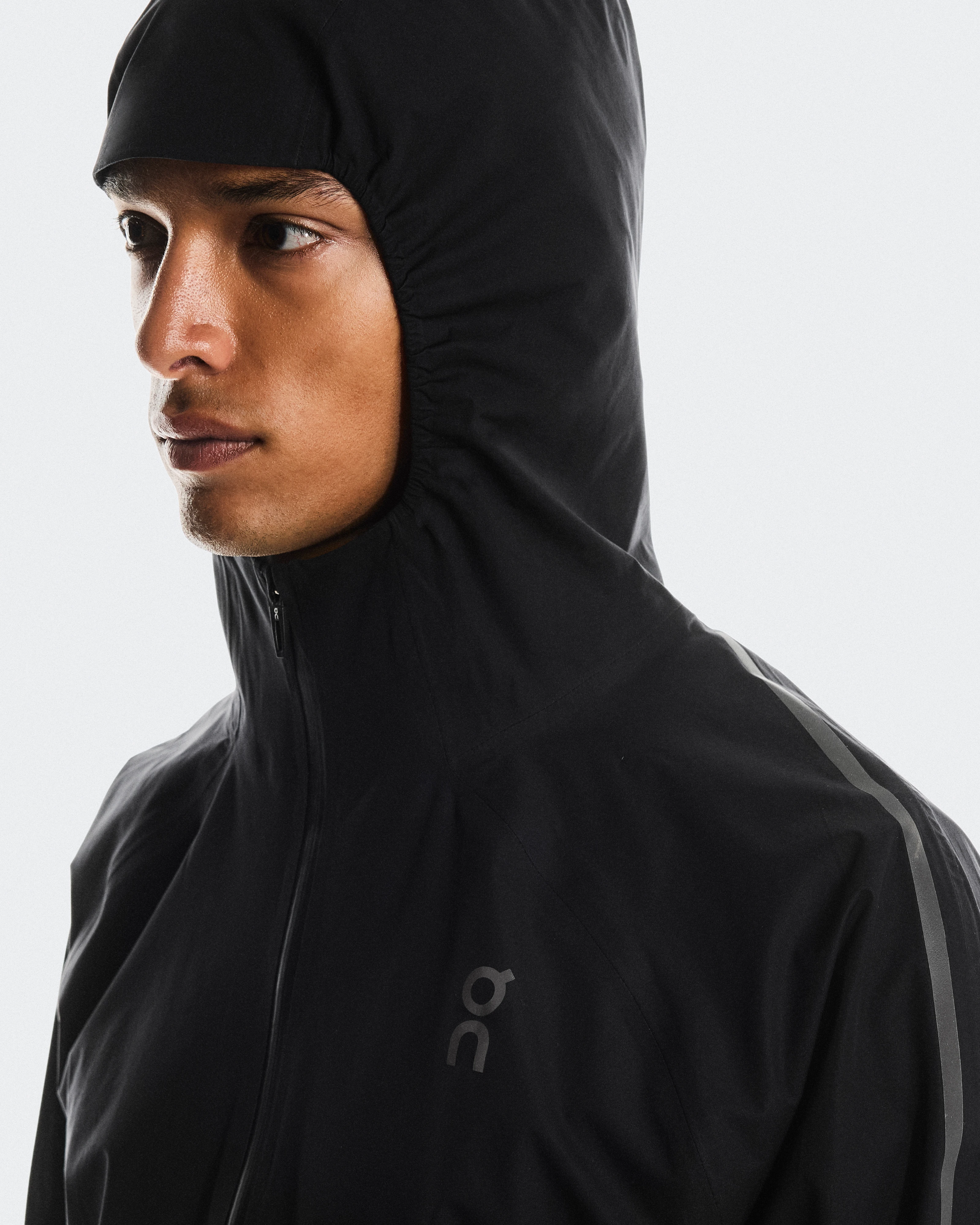 On Performance Jacket Waterproof Black Homme Vestes