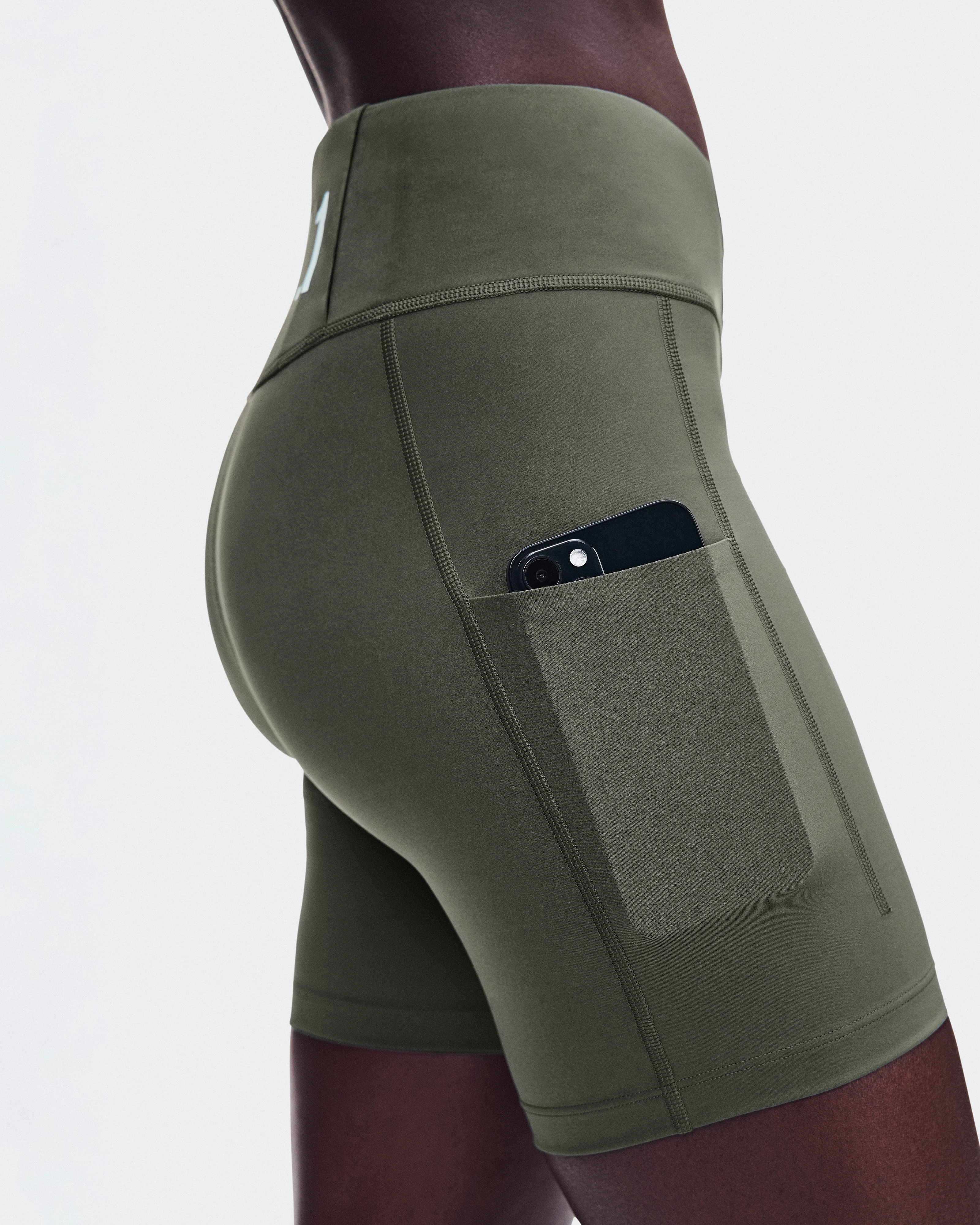 On Race Half Tights LN1 Mire Femme Leggings