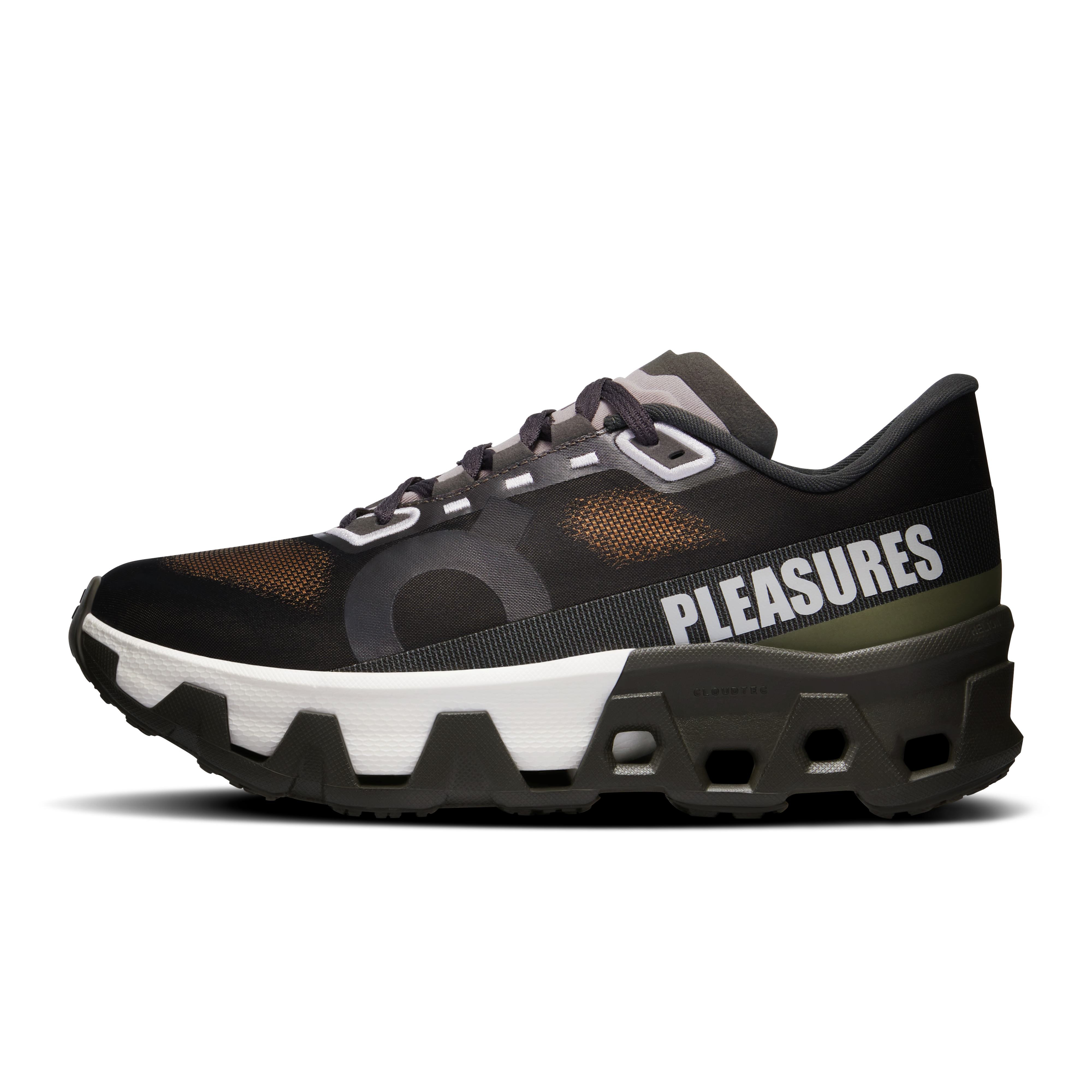 On Cloudmonster Hyper PLEASURES x The Loop Espresso & Elk Femme Running sur route Chaussures