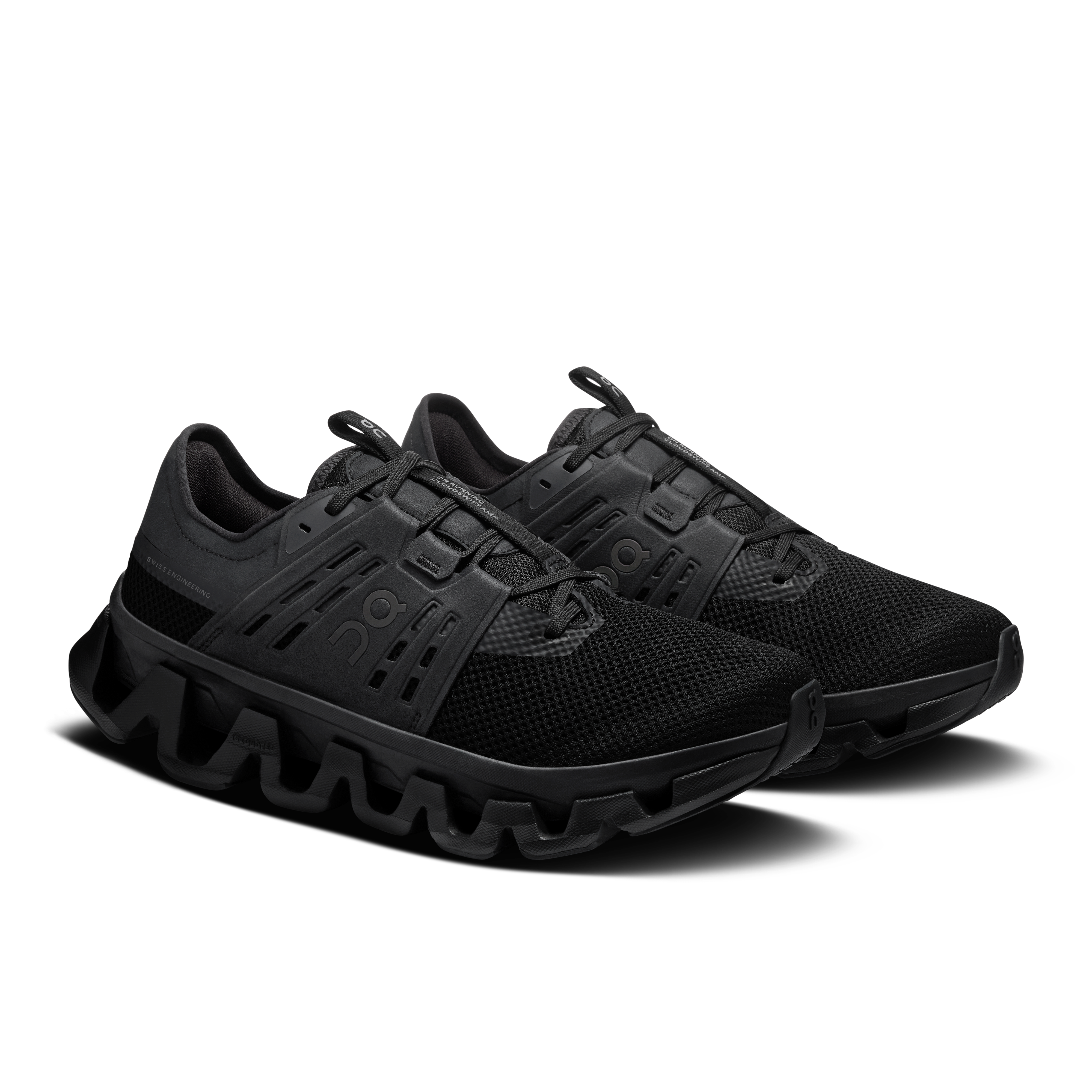 On Cloudswift Amp Black & Black Homme Active Life Chaussures