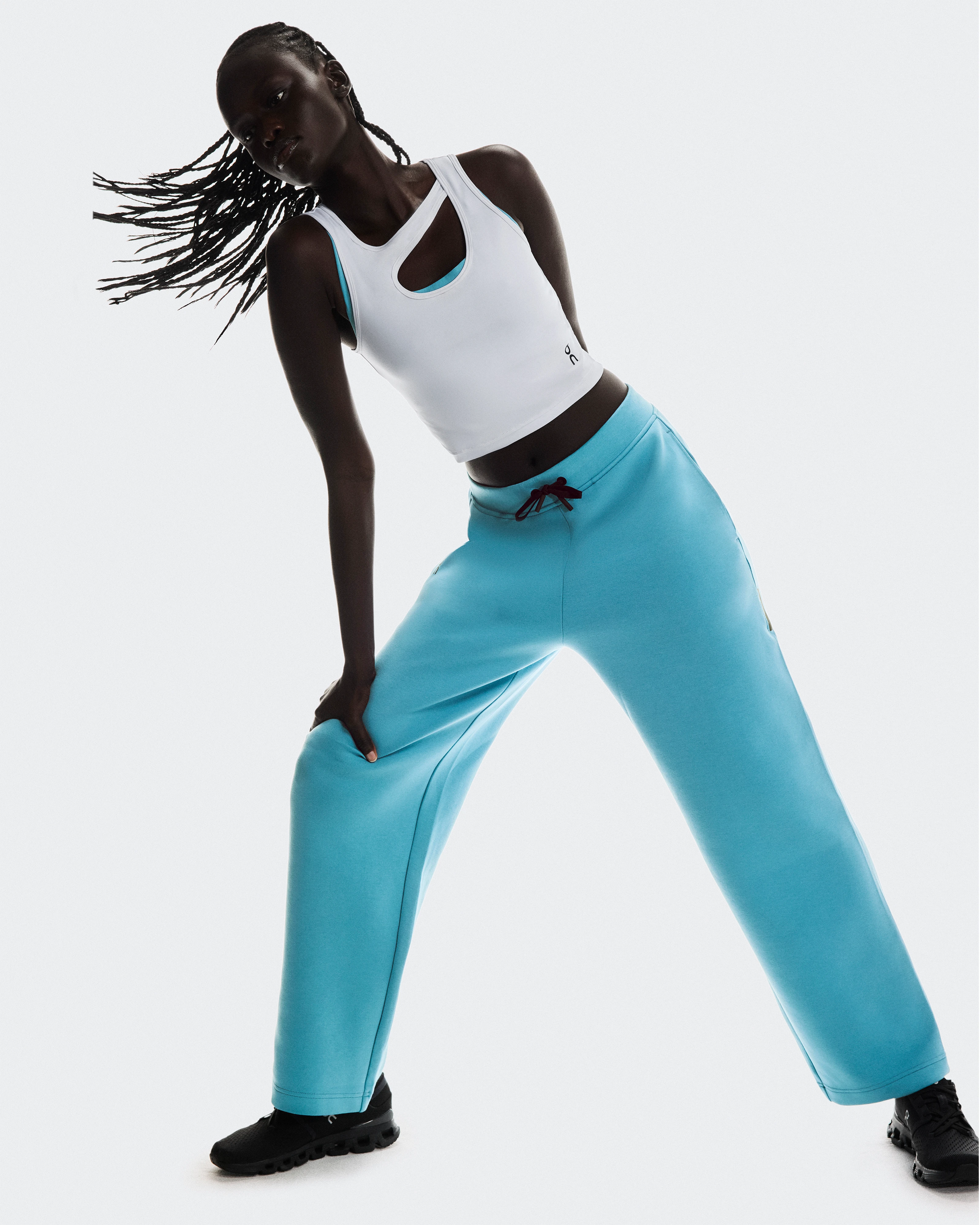 On Focus Tech Sweatpants Niagara Femme Pantalons