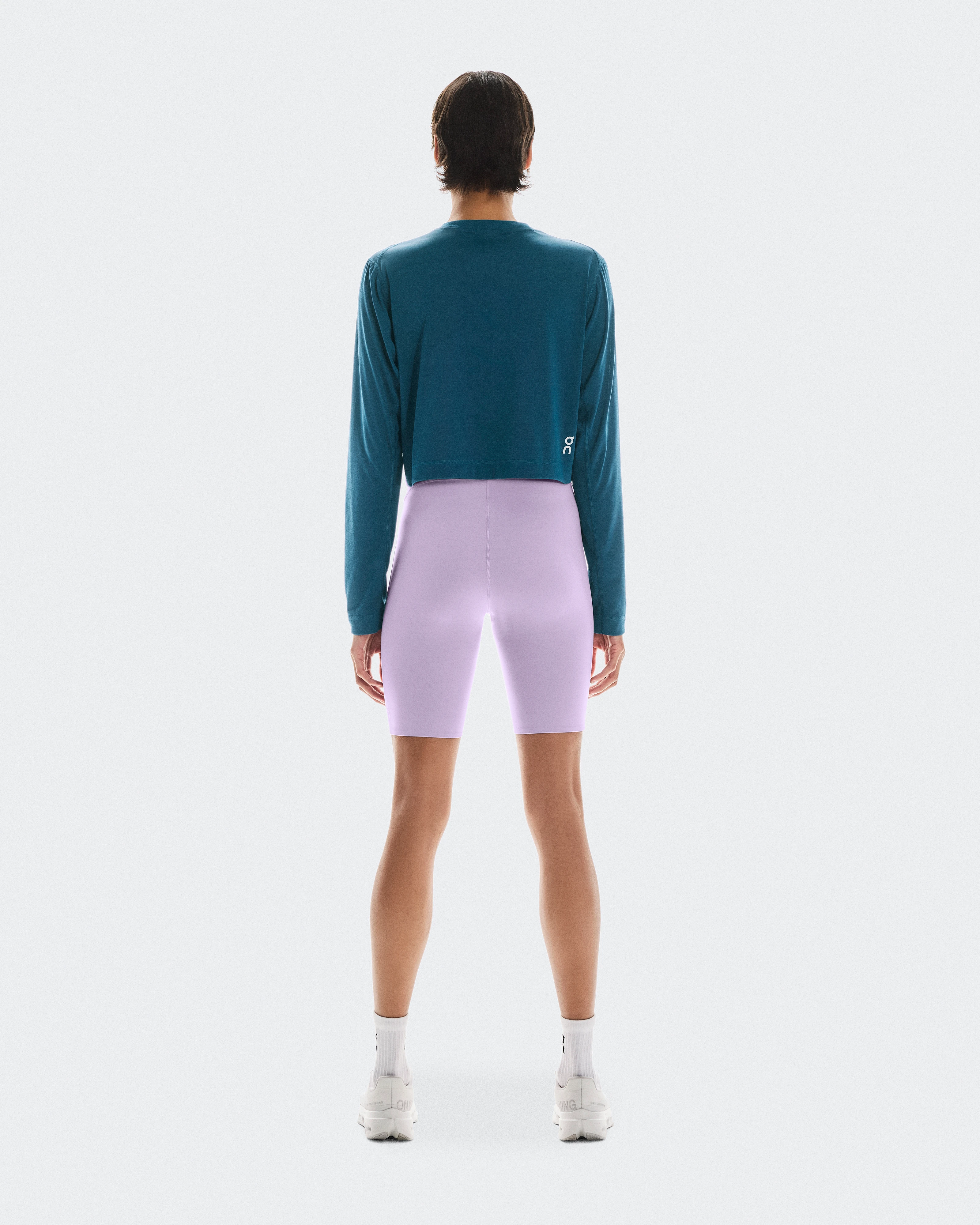 On Train Long-T Crop Tempest Femme Hauts et t-shirts