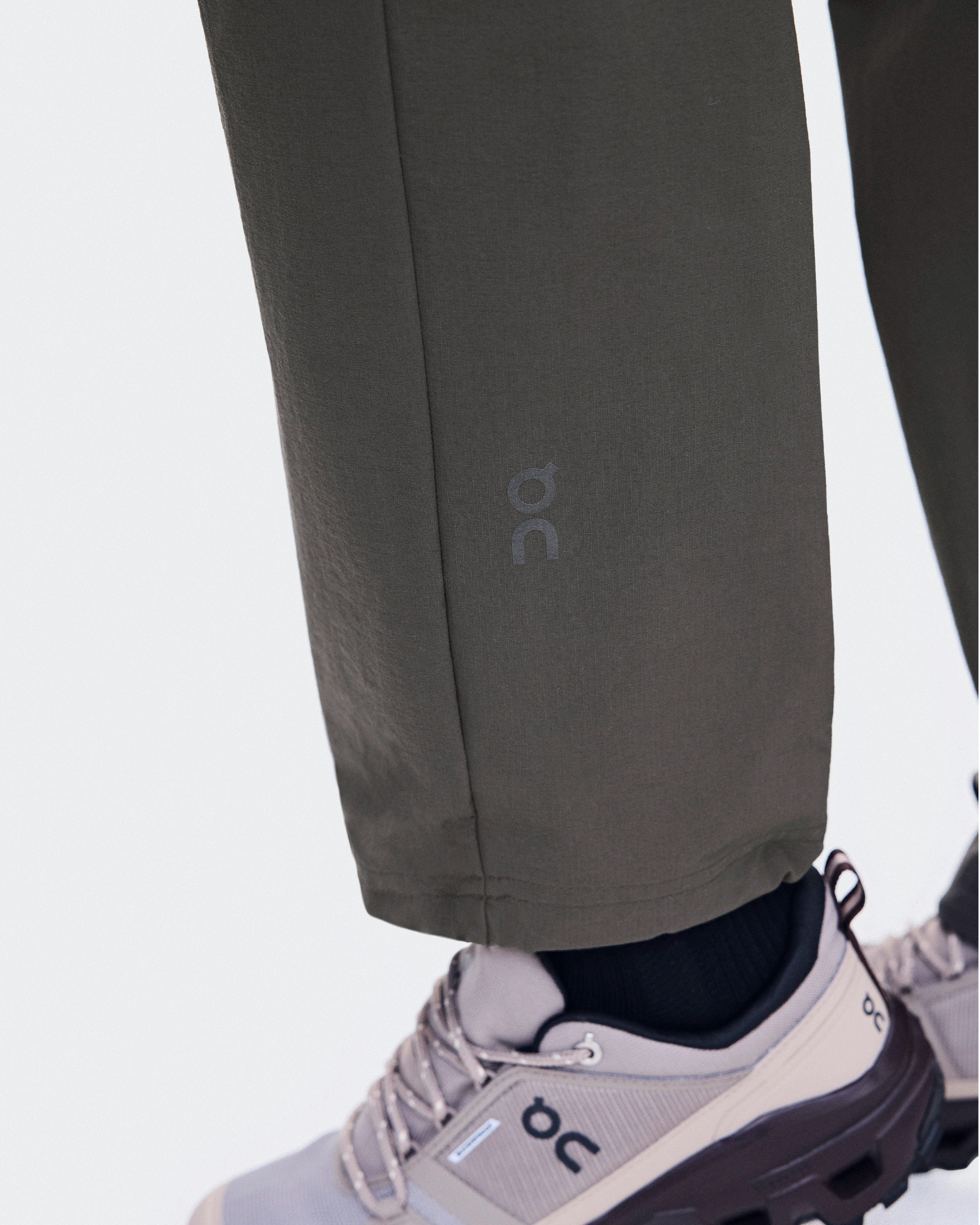 On Trek Pants Espresso Femme Pantalons