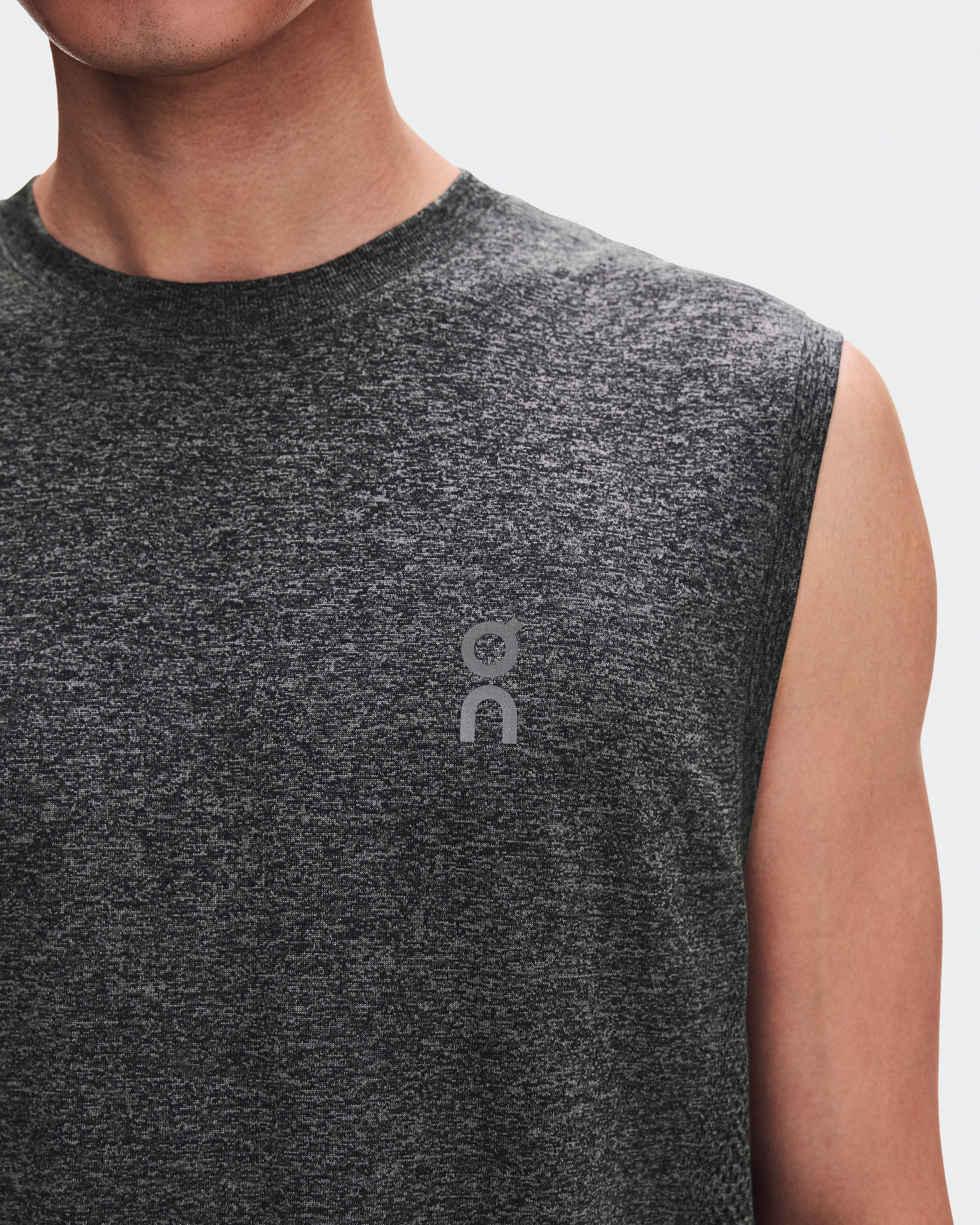 On Train Flex Tank Ember Heather Homme Hauts et t-shirts