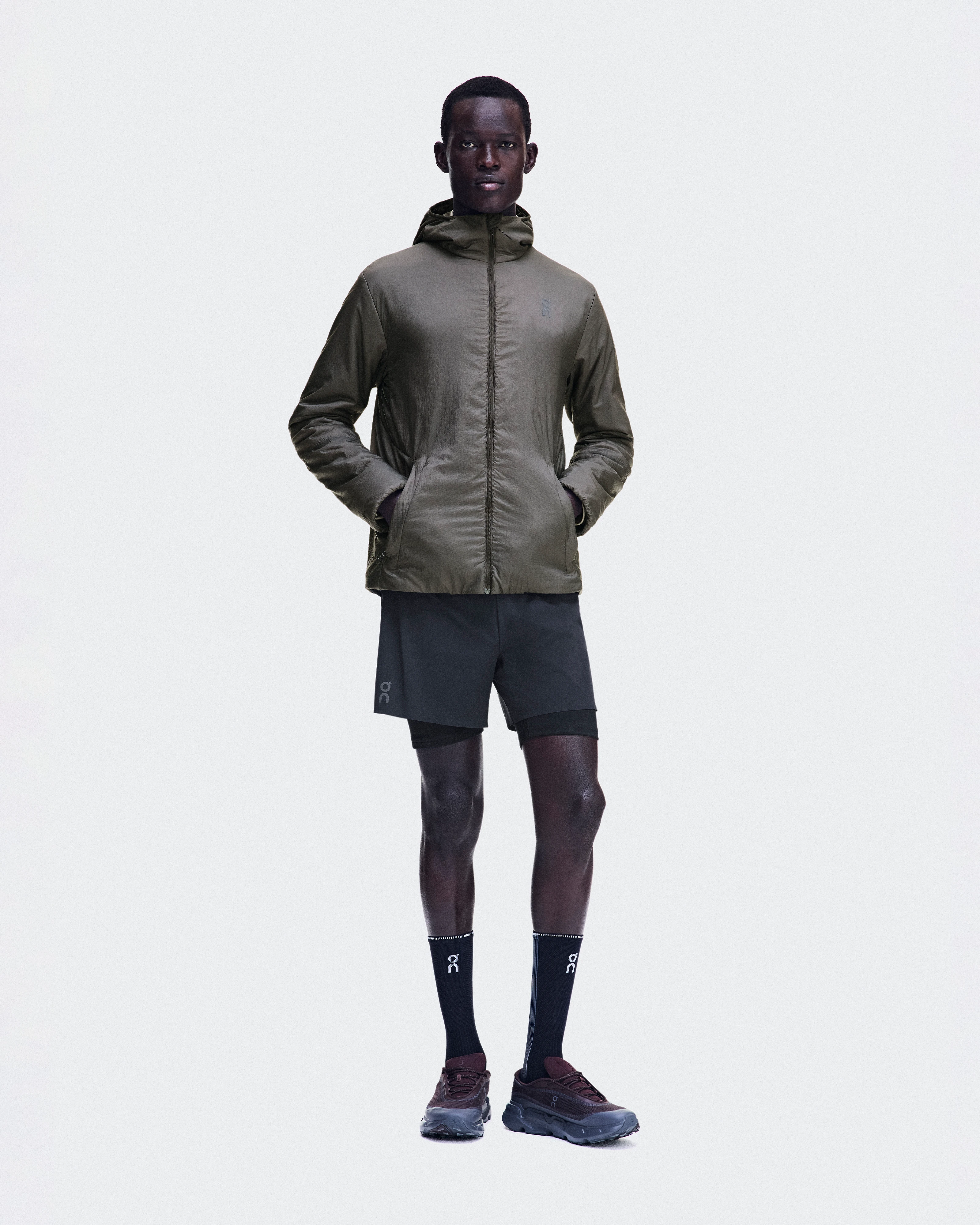 On Ascent Insulated Jacket Espresso Homme Vestes