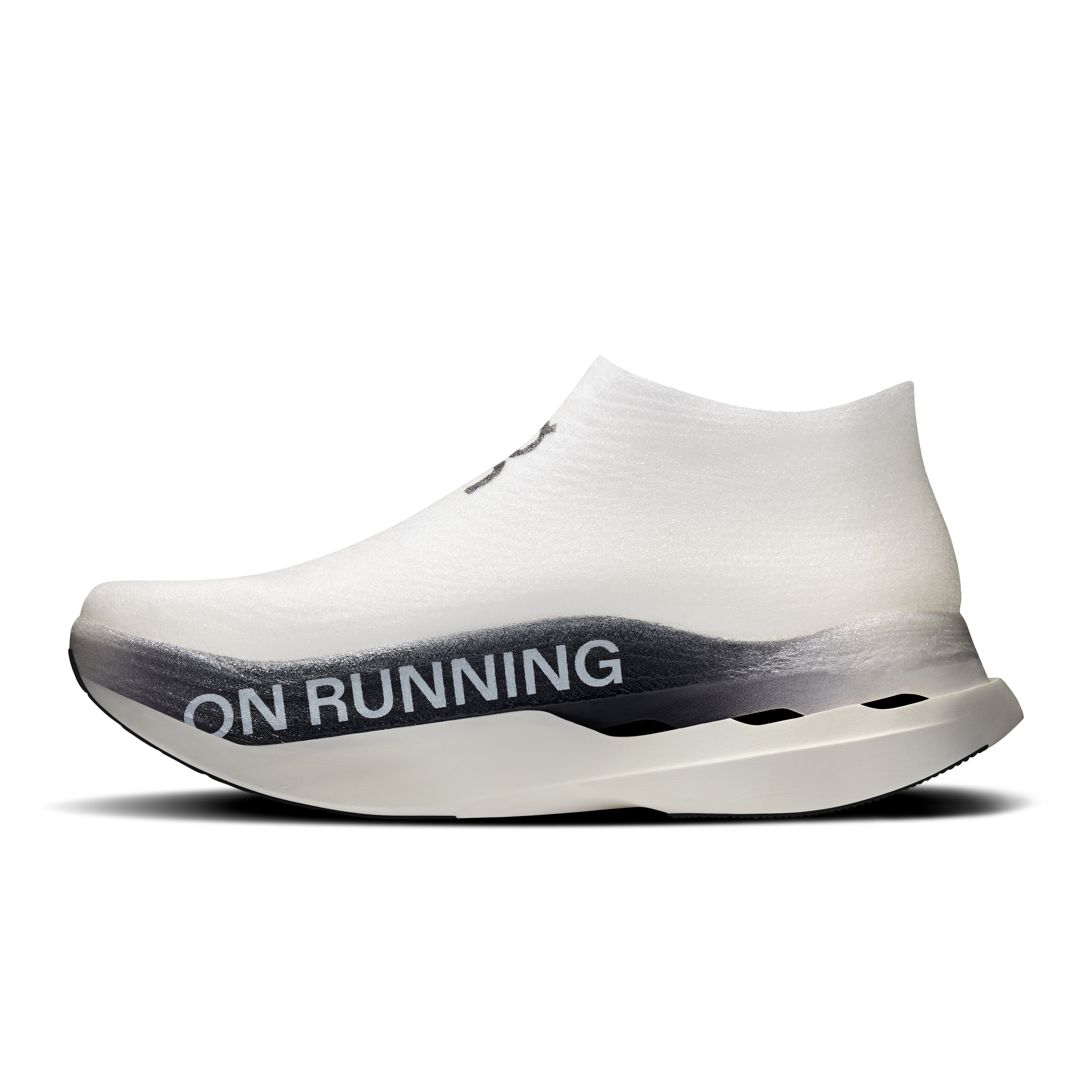 On LightSpray Cloudboom Strike White & Black Unisexe Running sur route Chaussures