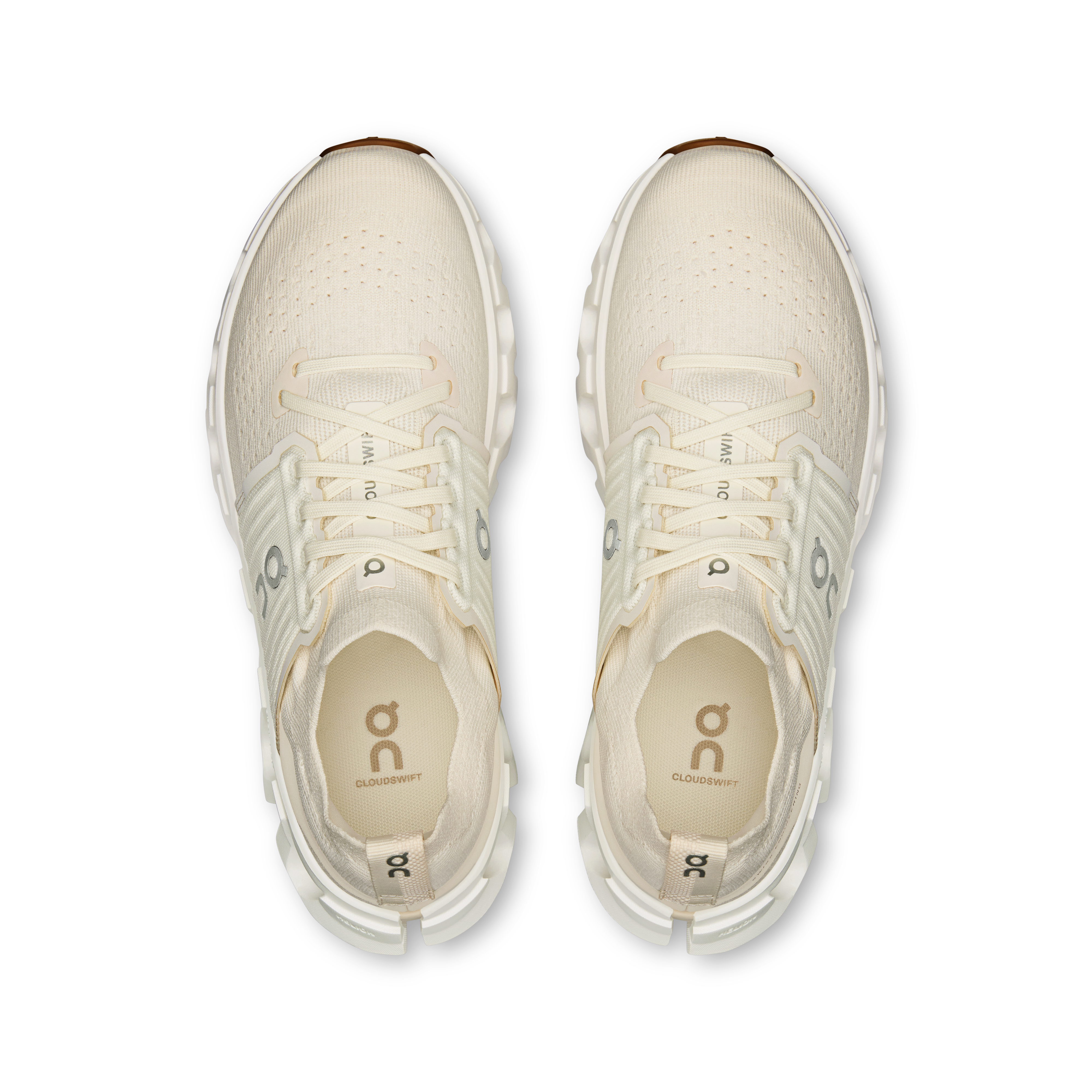 On Cloudswift 4 Ivory & Dew Femme Running sur route Chaussures