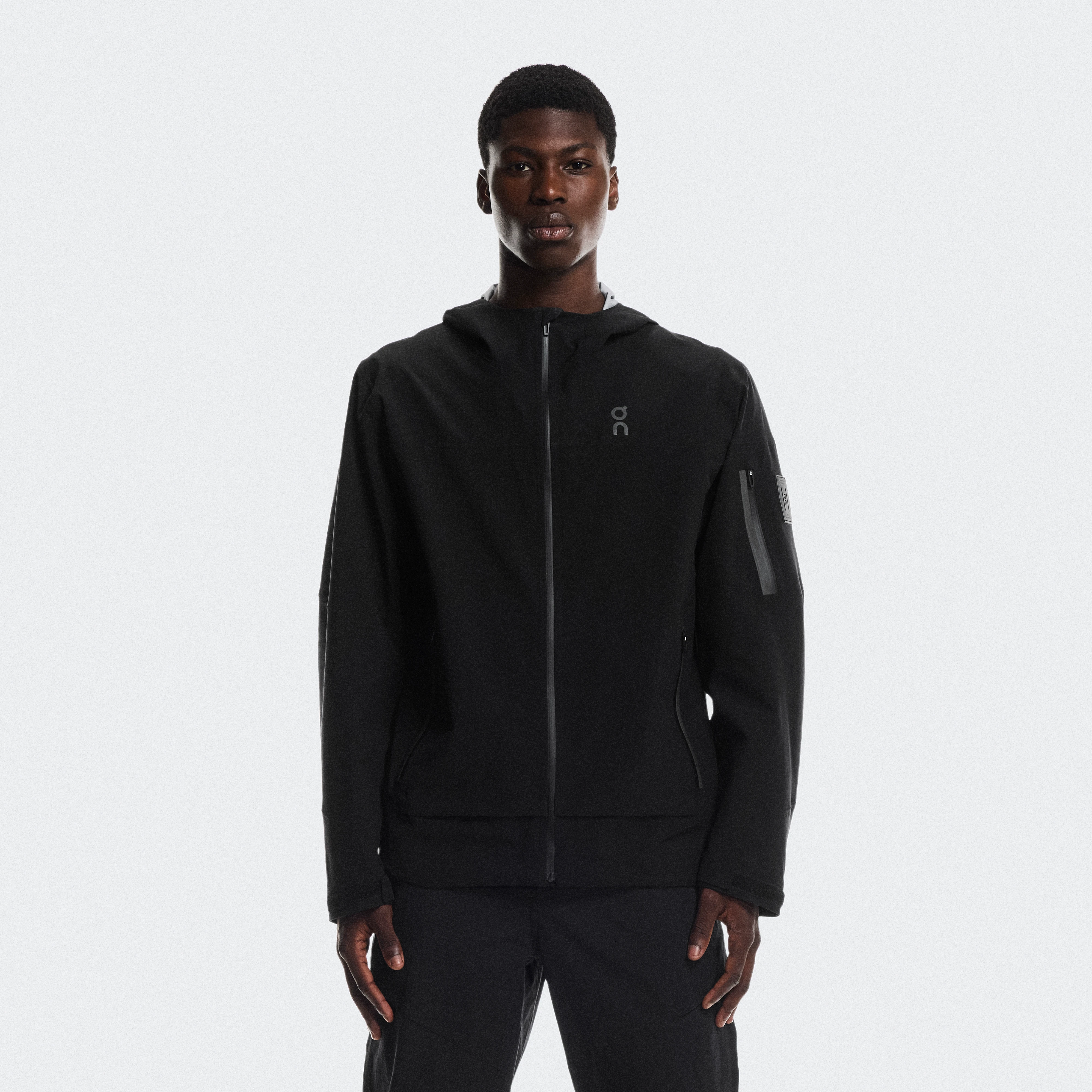 On Trek Jacket Black Homme – Pluie, randonnée, On GuardTec™ Vestes