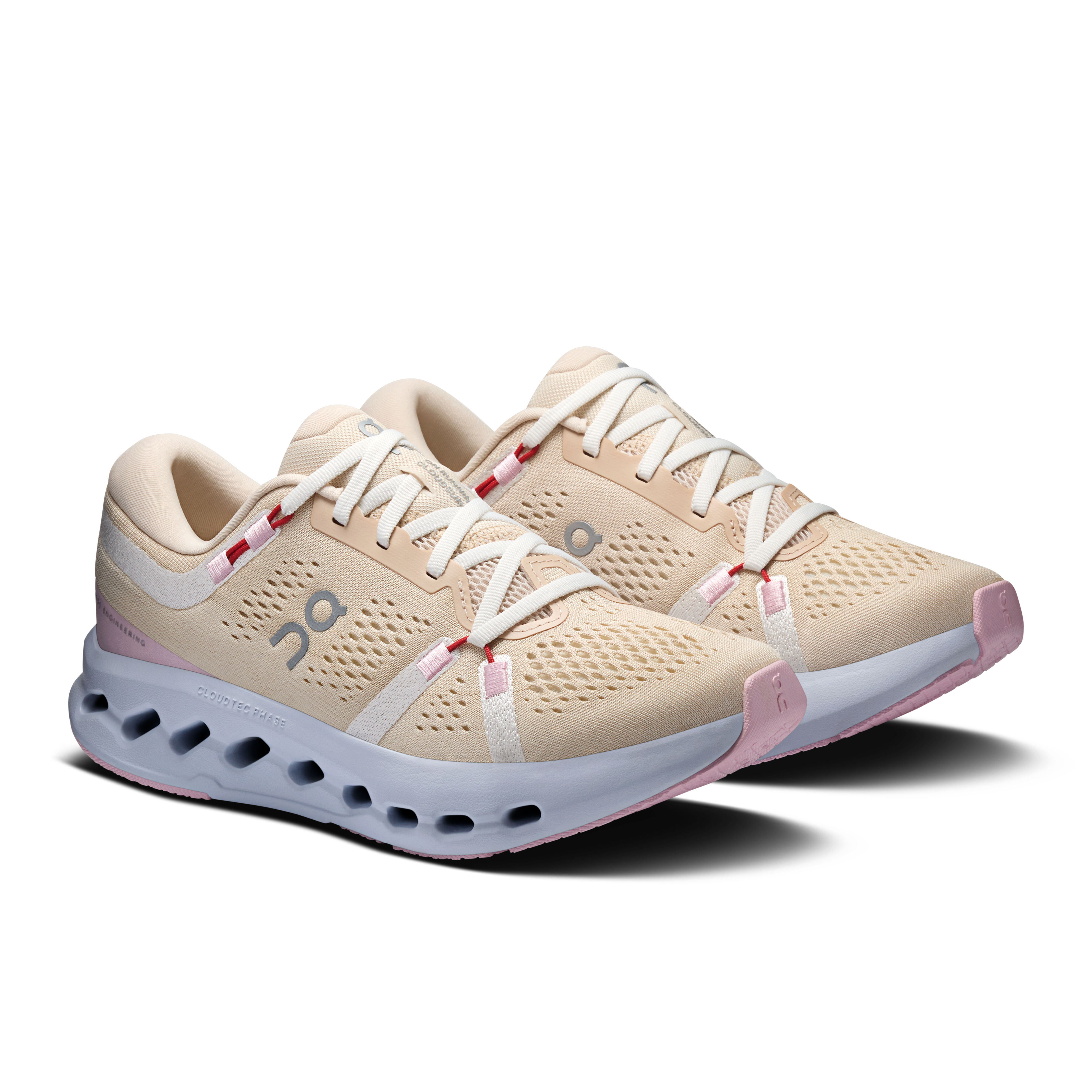 On Cloudsurfer 2 Sand & Ivory Femme Running sur route Chaussures