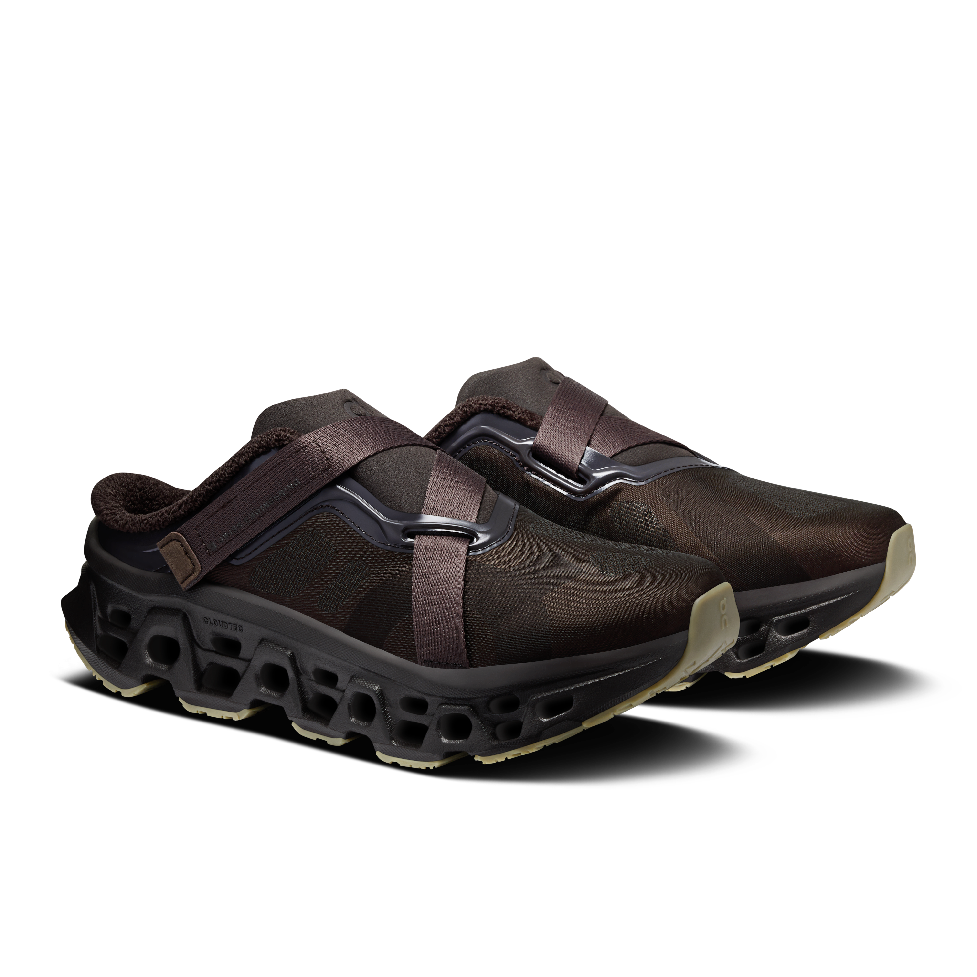 On Cloudmonster 3 Mule Cacao & Espresso Femme Active Life Chaussures