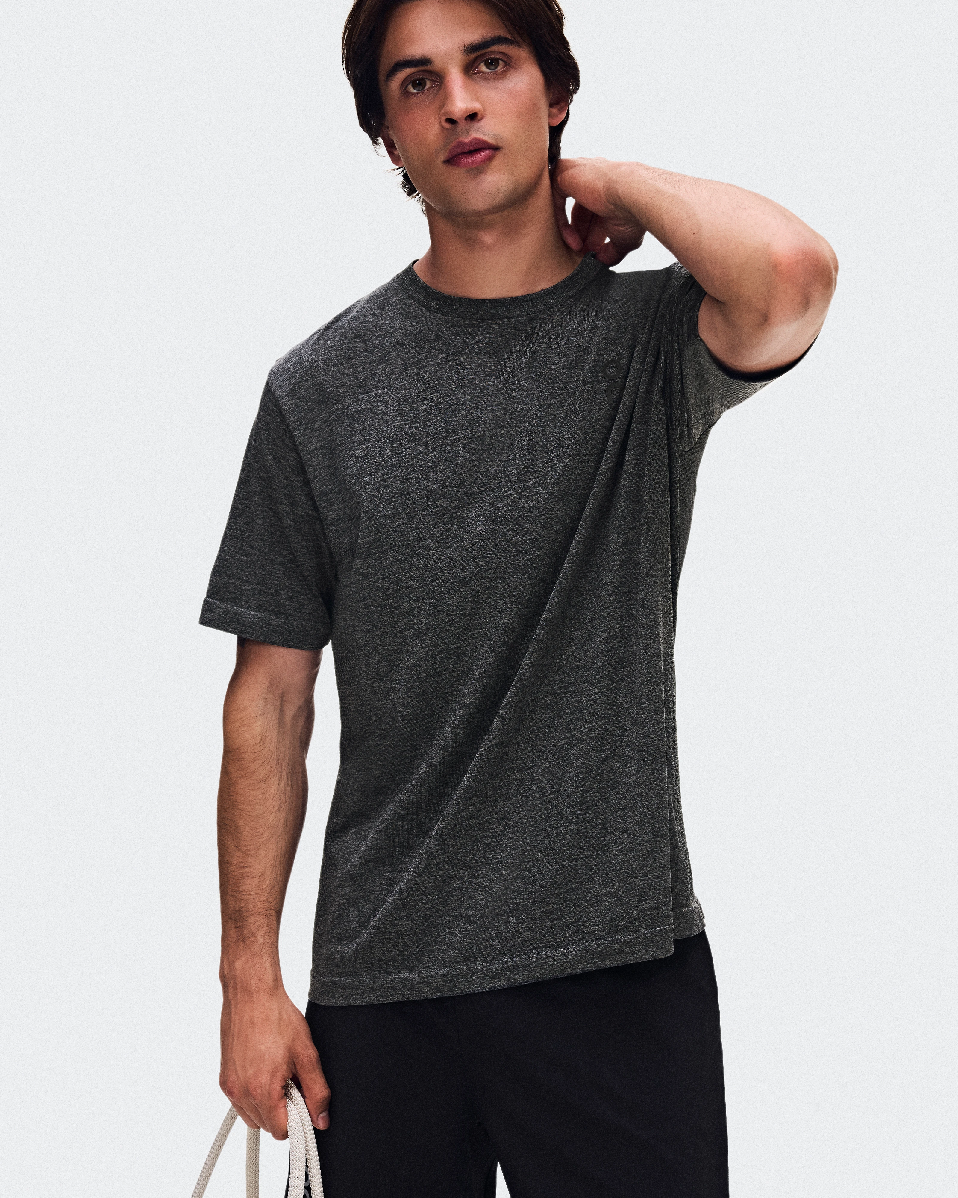 On Train Flex-T Ember Heather Homme Hauts et t-shirts
