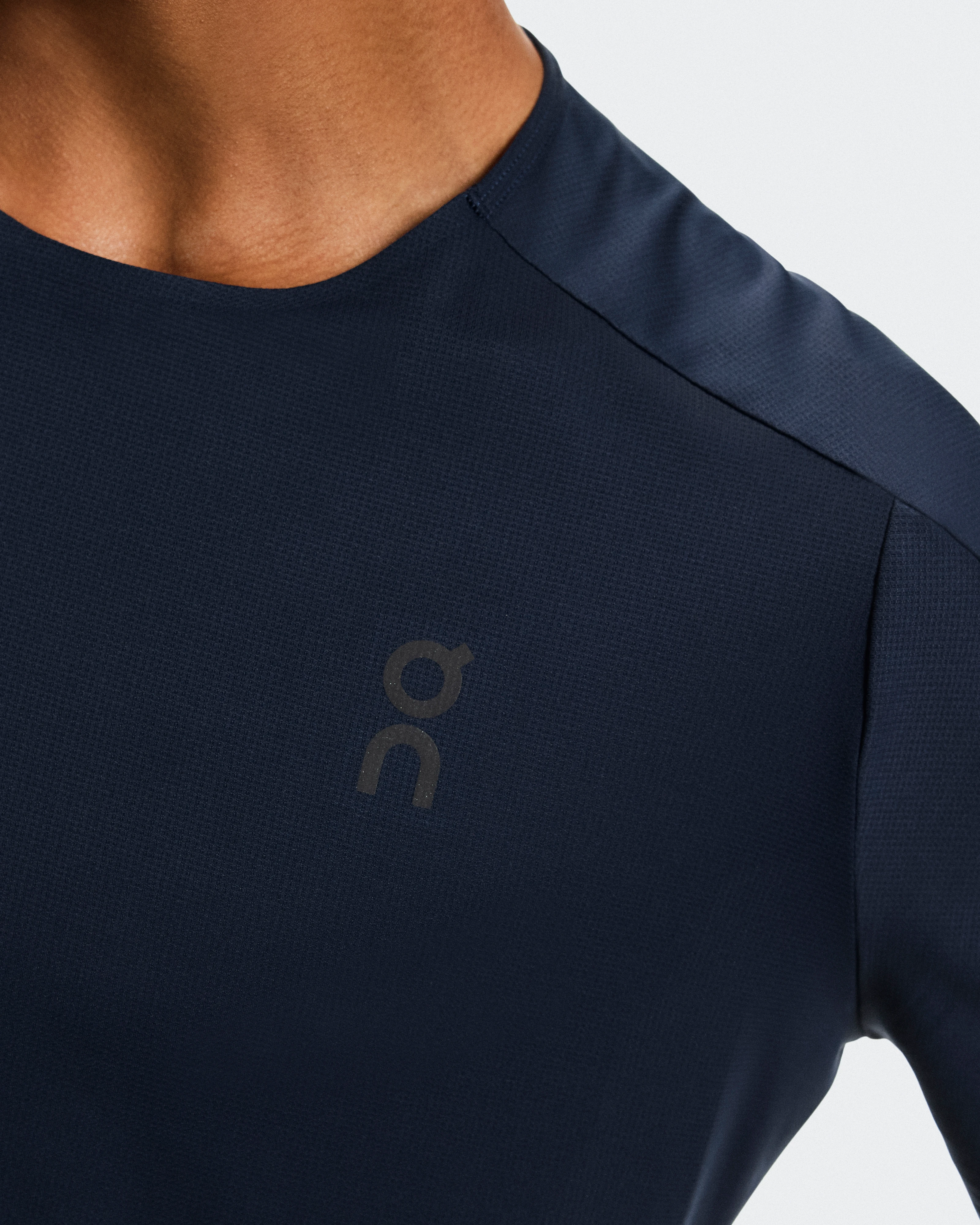 On Performance-T Navy & Black Homme Hauts et t-shirts