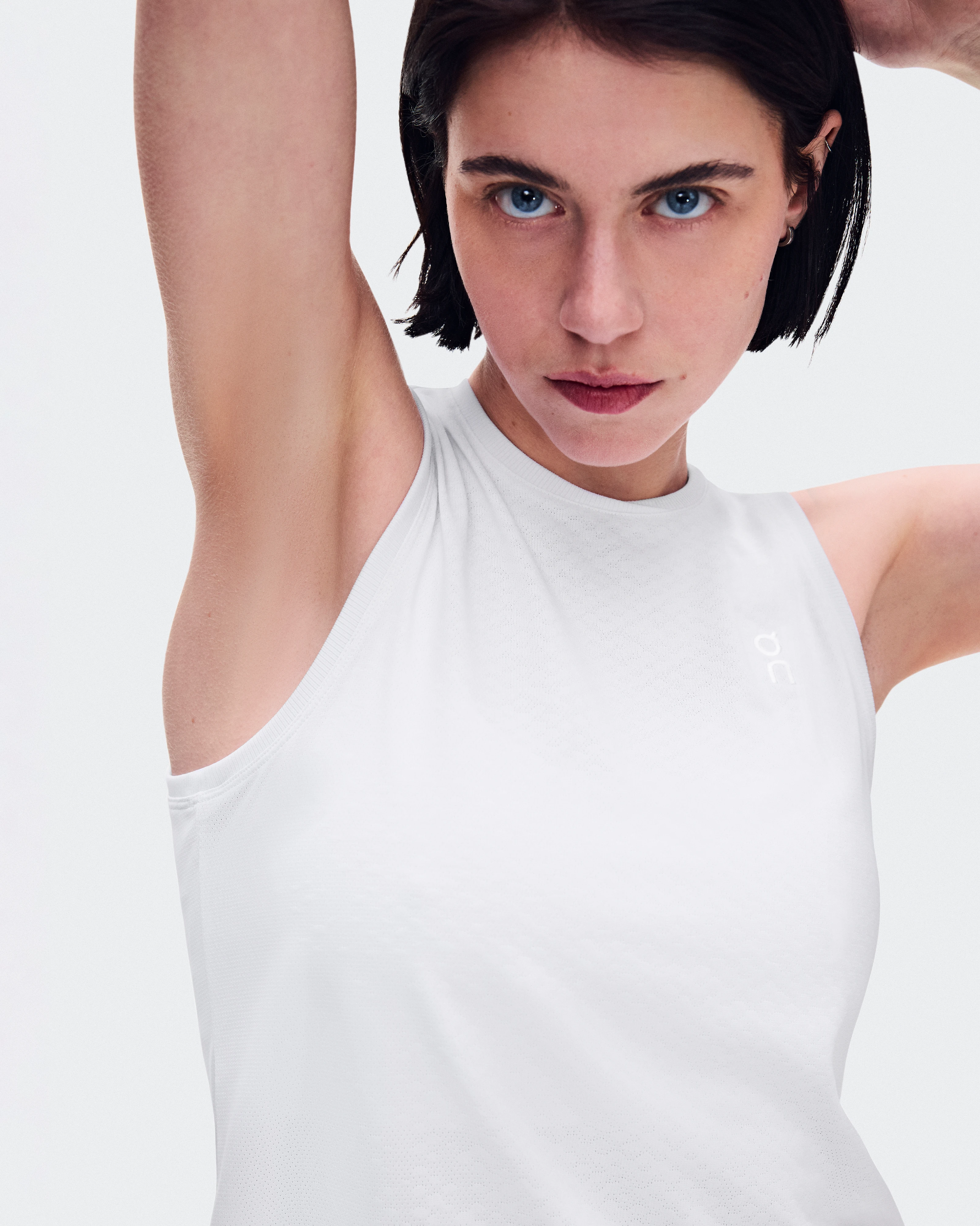 On Court Tank Edit LDN White Femme
