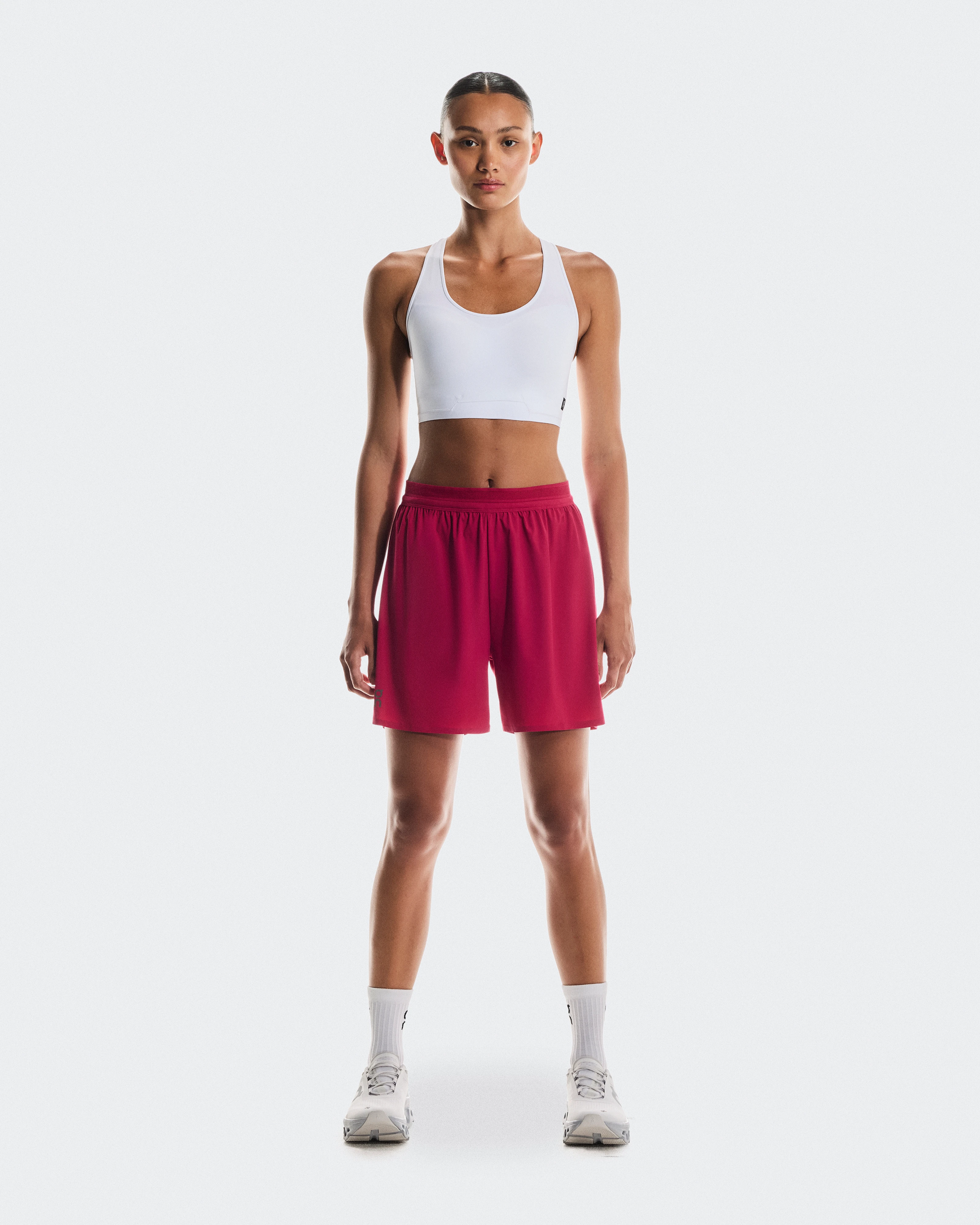 On 5" Performance Shorts Grenadine Femme Shorts