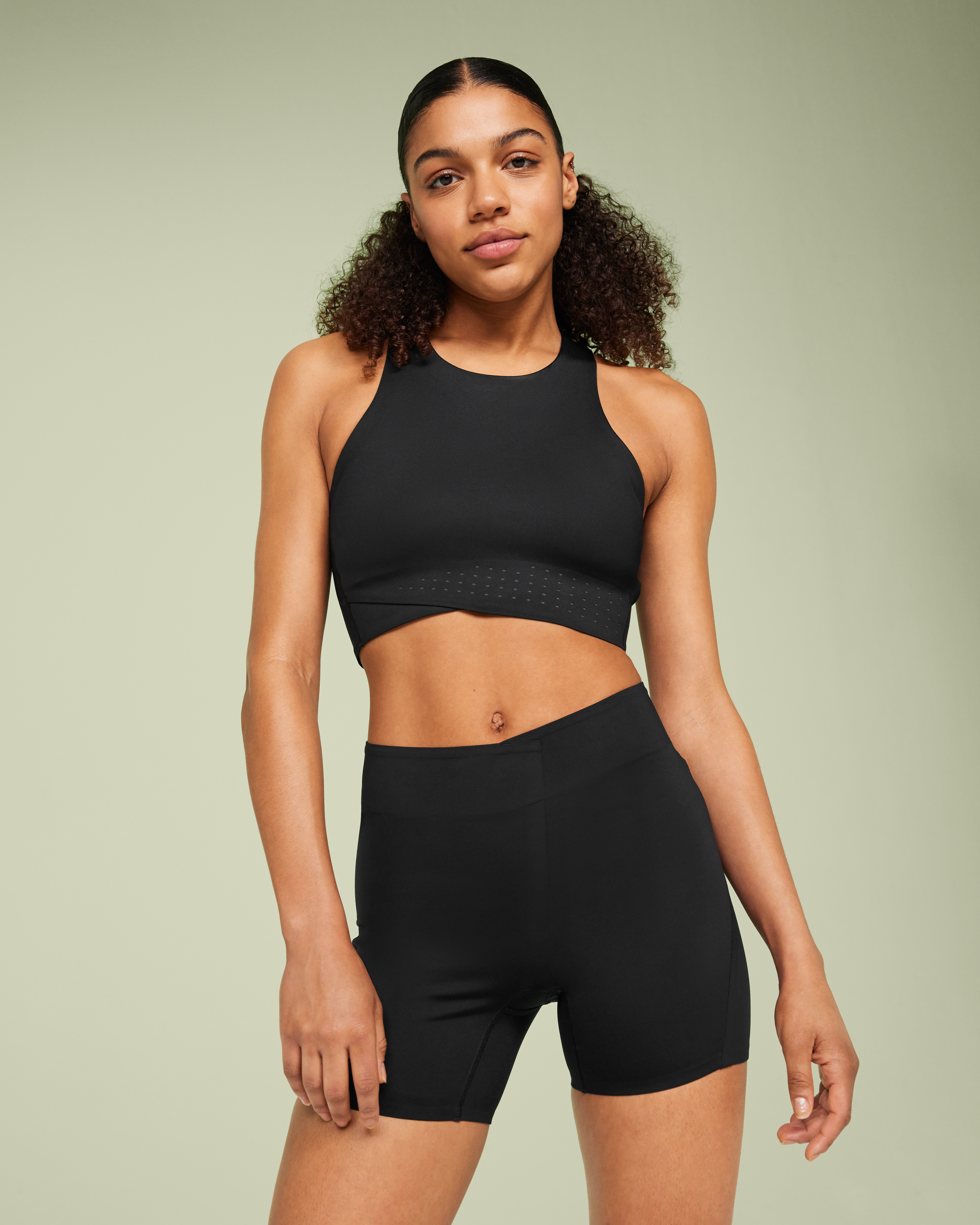 On Race Tights Black & Shadow Femme Leggings