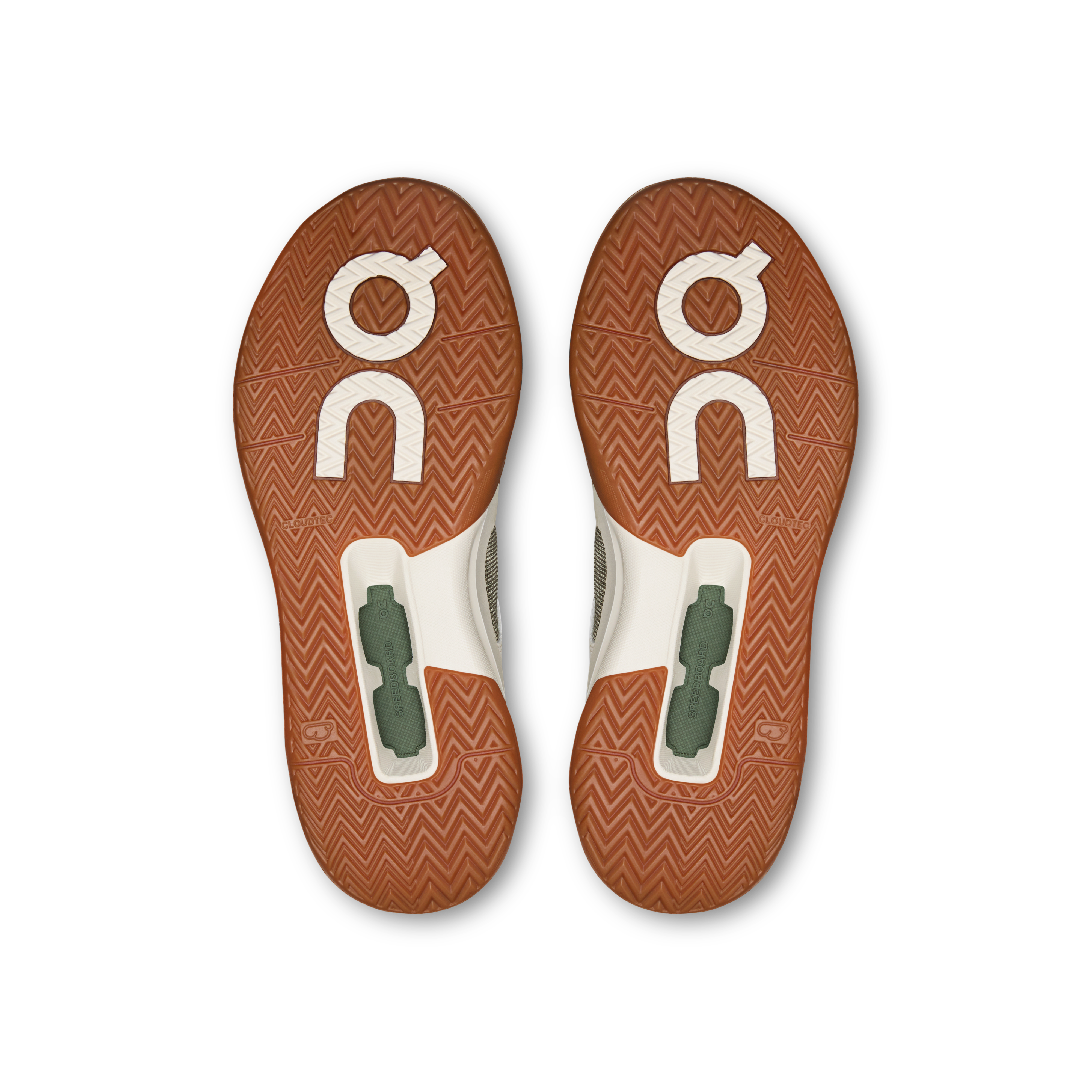On THE ROGER Clubhouse Pro Youth Ivory & Olive Ados Active Life Chaussures