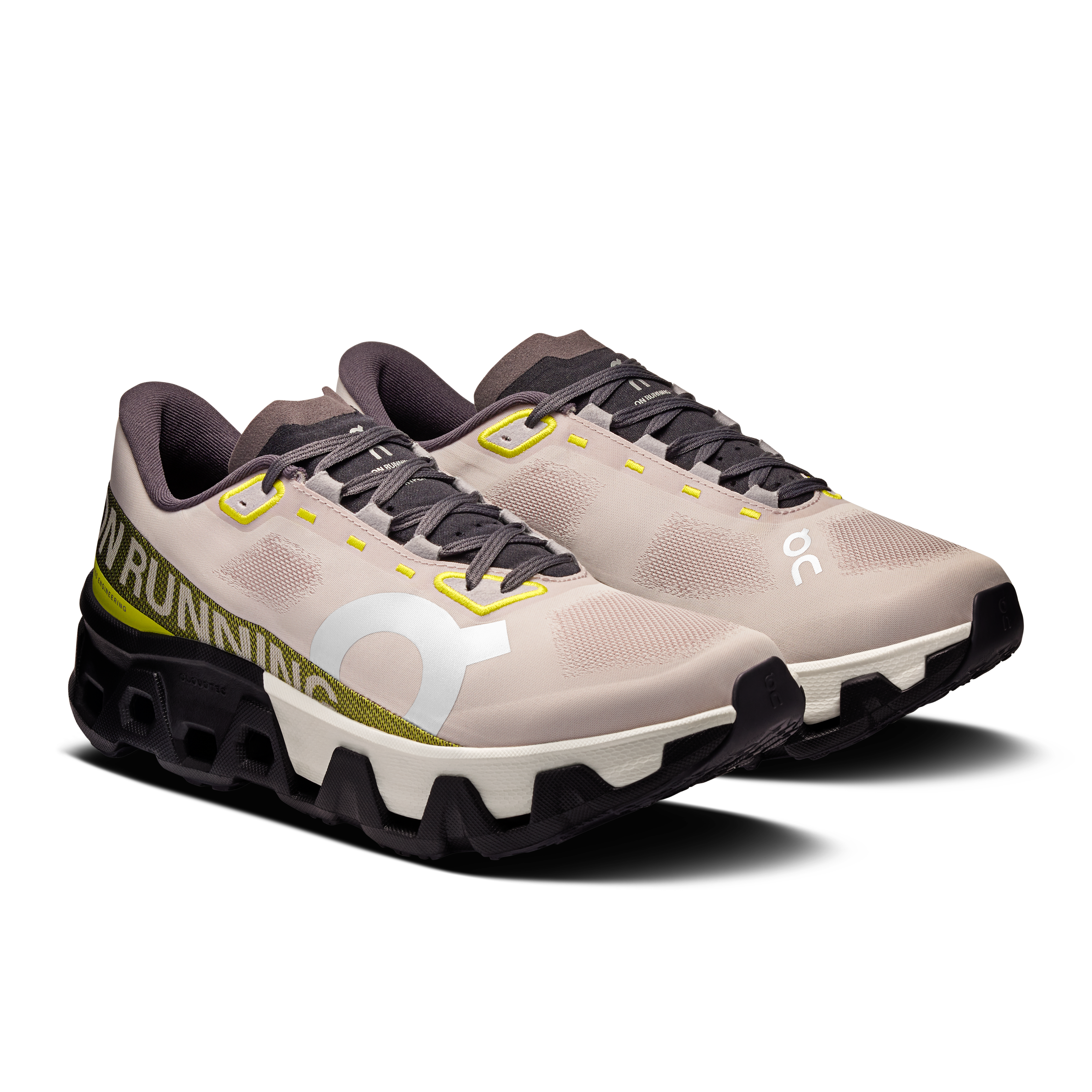 On Cloudmonster Hyper Fade & Lime Homme Running sur route Chaussures