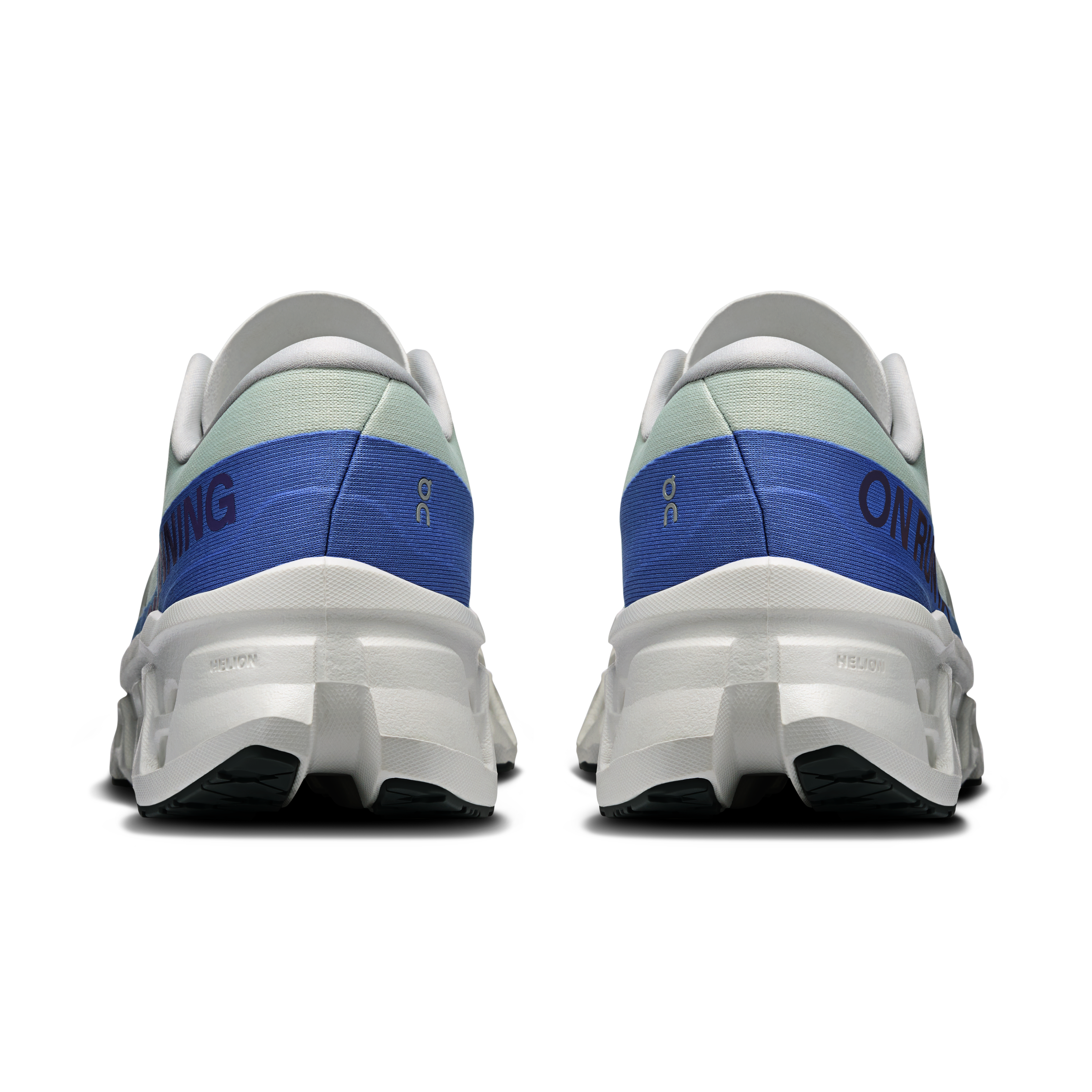 On Cloudmonster 3 Iceberg & Ivory Homme Running sur route Chaussures