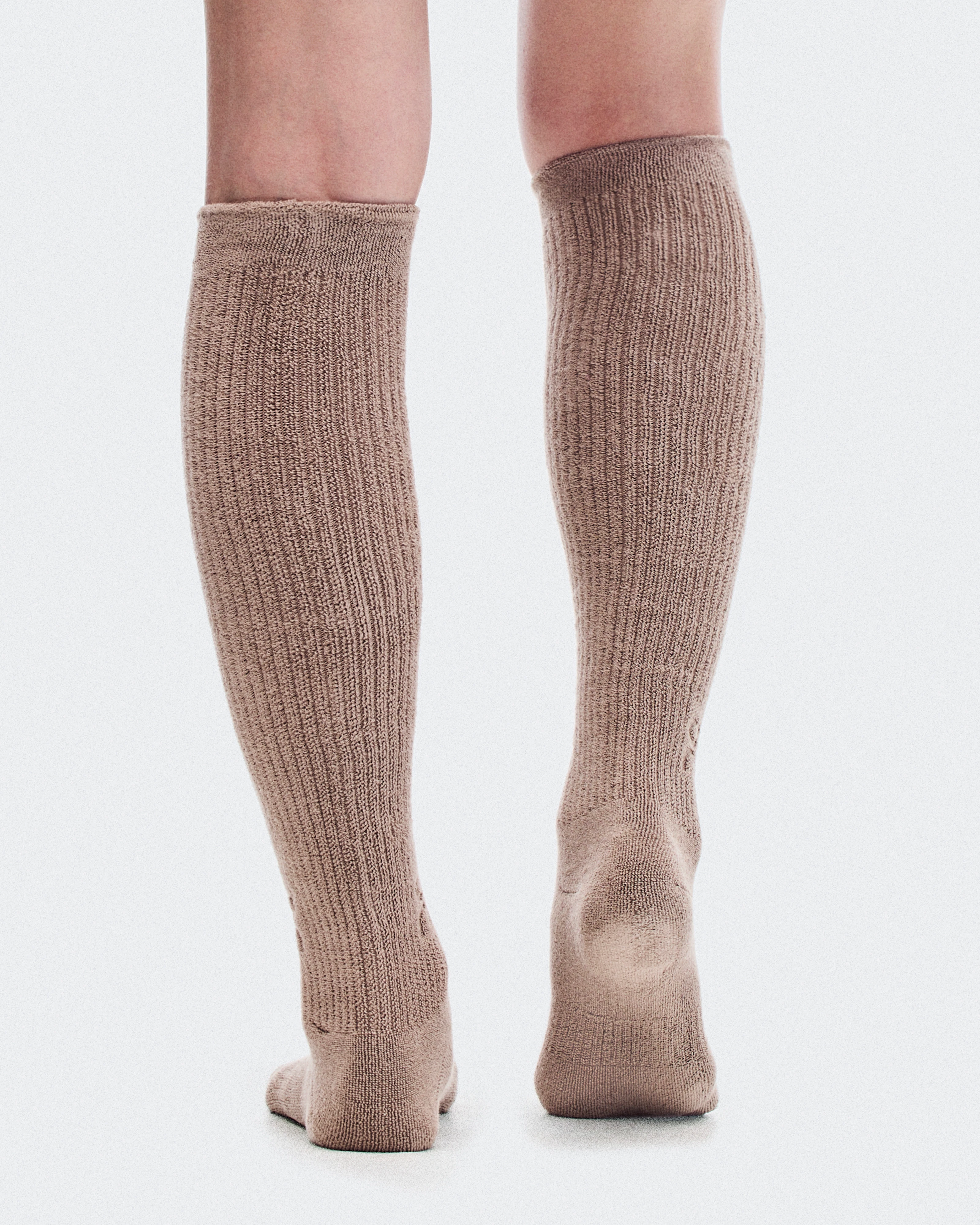 On Terry Sock Knee High Clay Unisexe Chaussettes