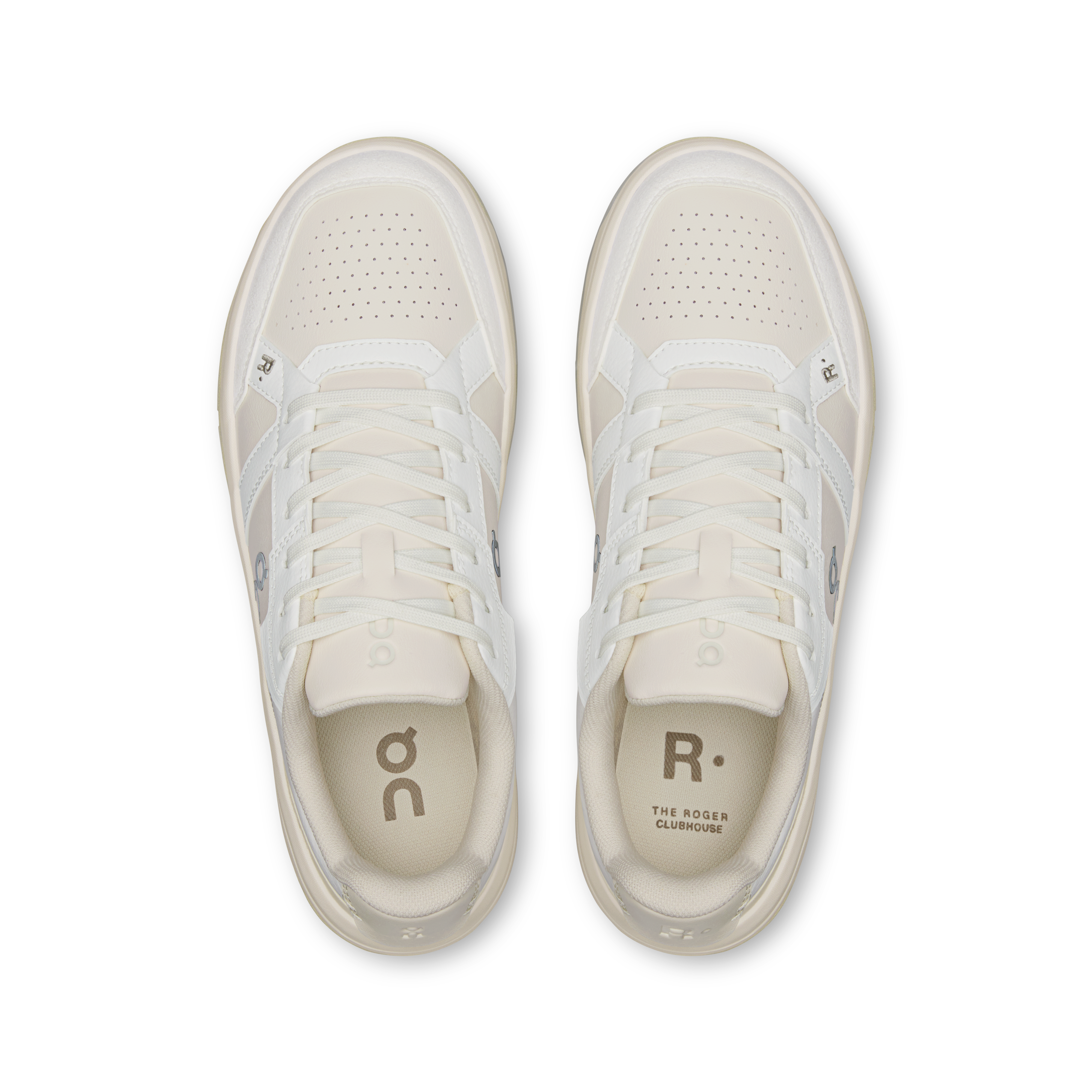 On THE ROGER Clubhouse White & Dew Femme – Lifestyle, quotidien, inspirée du tennis Chaussures