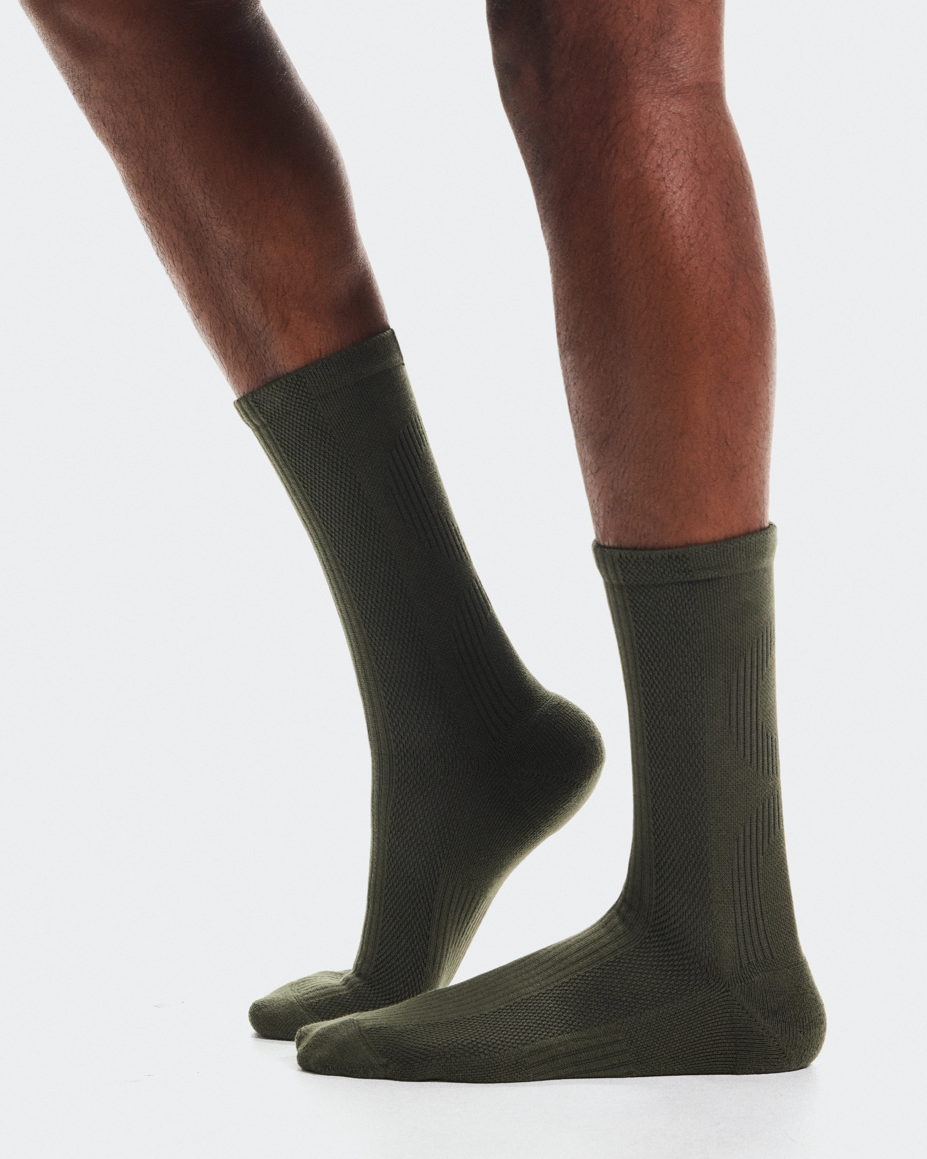 On Hybrid Sock High 2P Cinder & Kalamata Unisexe Chaussettes