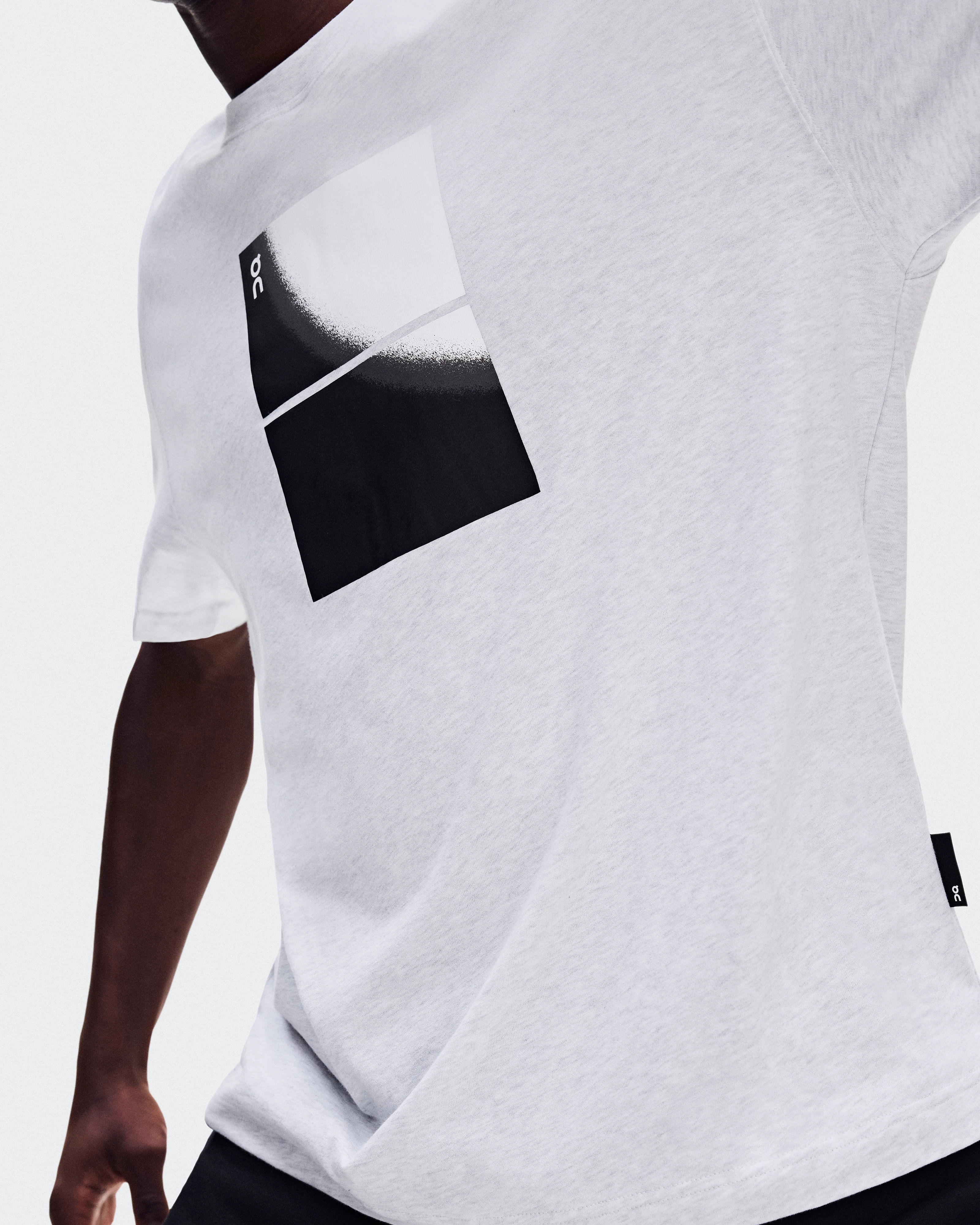 On Club-T Swing Crater Homme Hauts et t-shirts