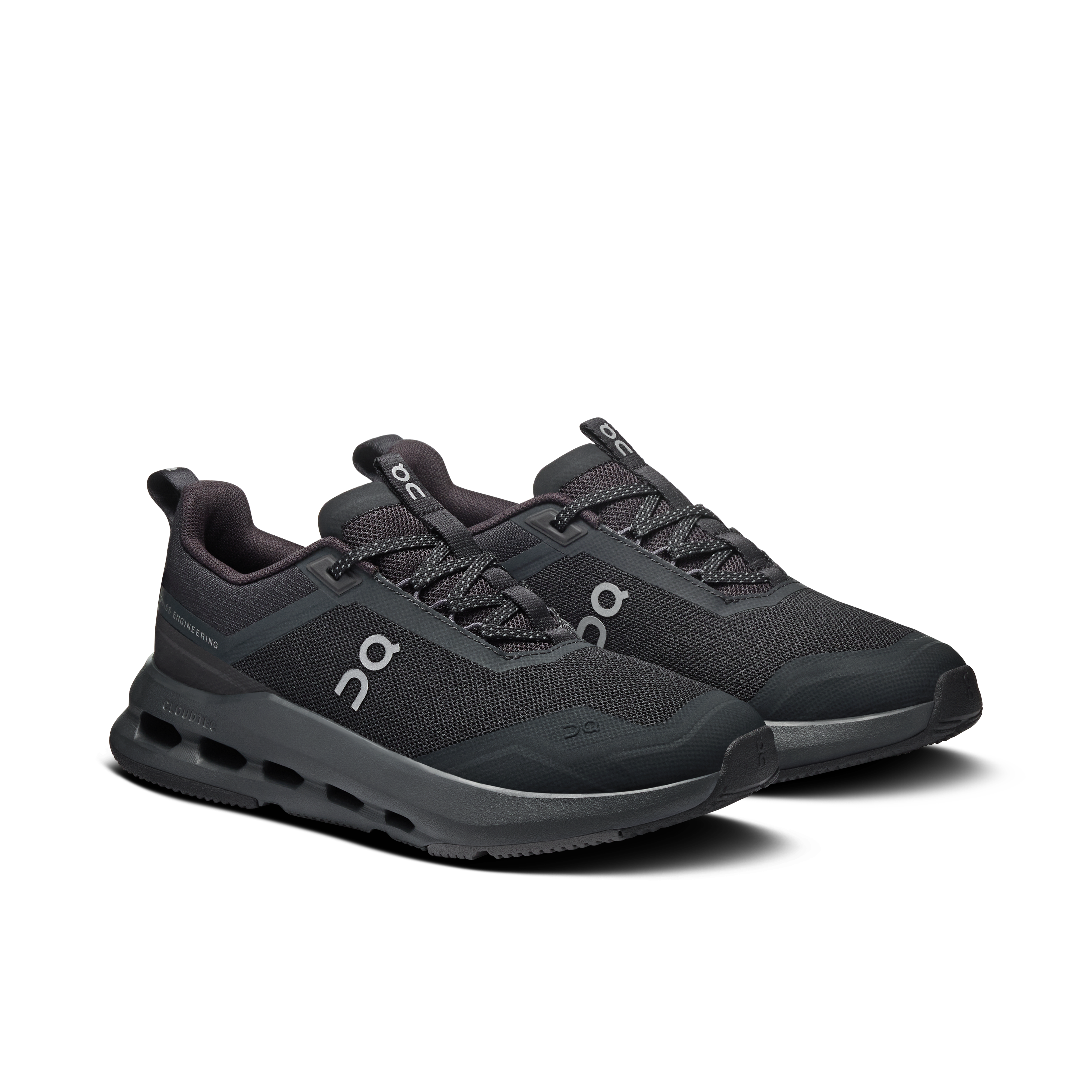 On Cloudnova Youth Black & Eclipse Ados Active Life Chaussures