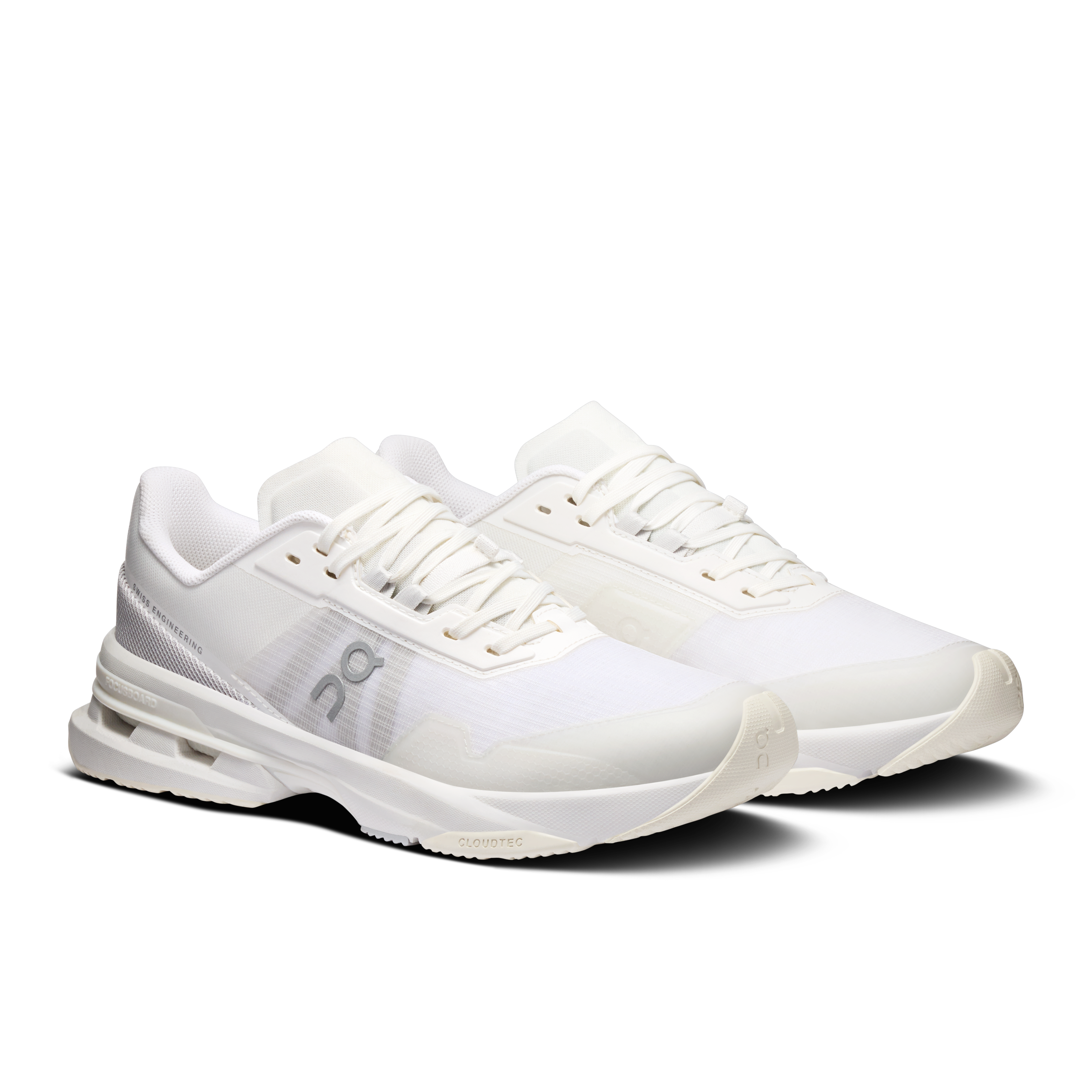On Cloudpulse Pro White & Ice Femme training_shoes Chaussures