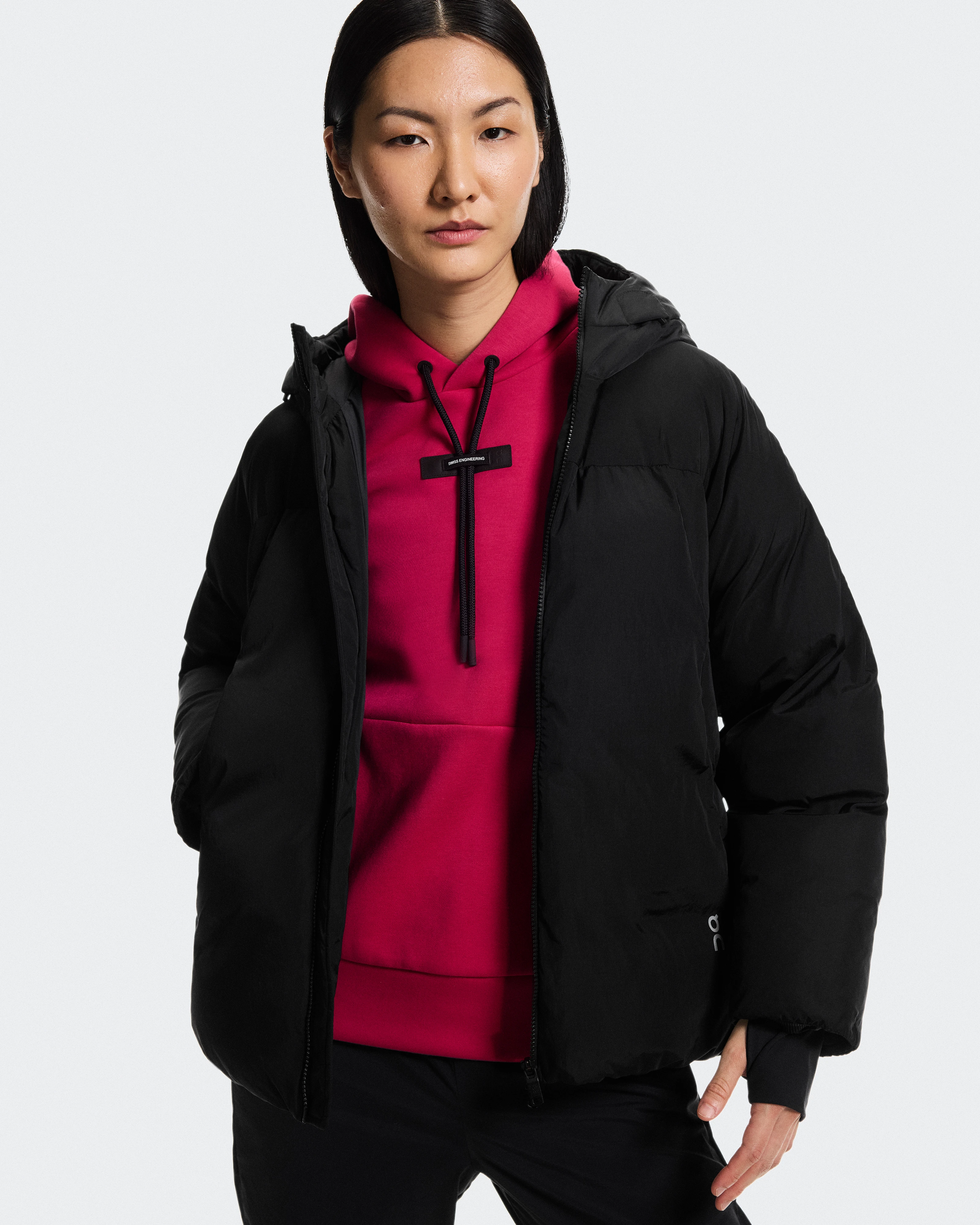 On All-Day Puffer Jacket Black Femme Vestes