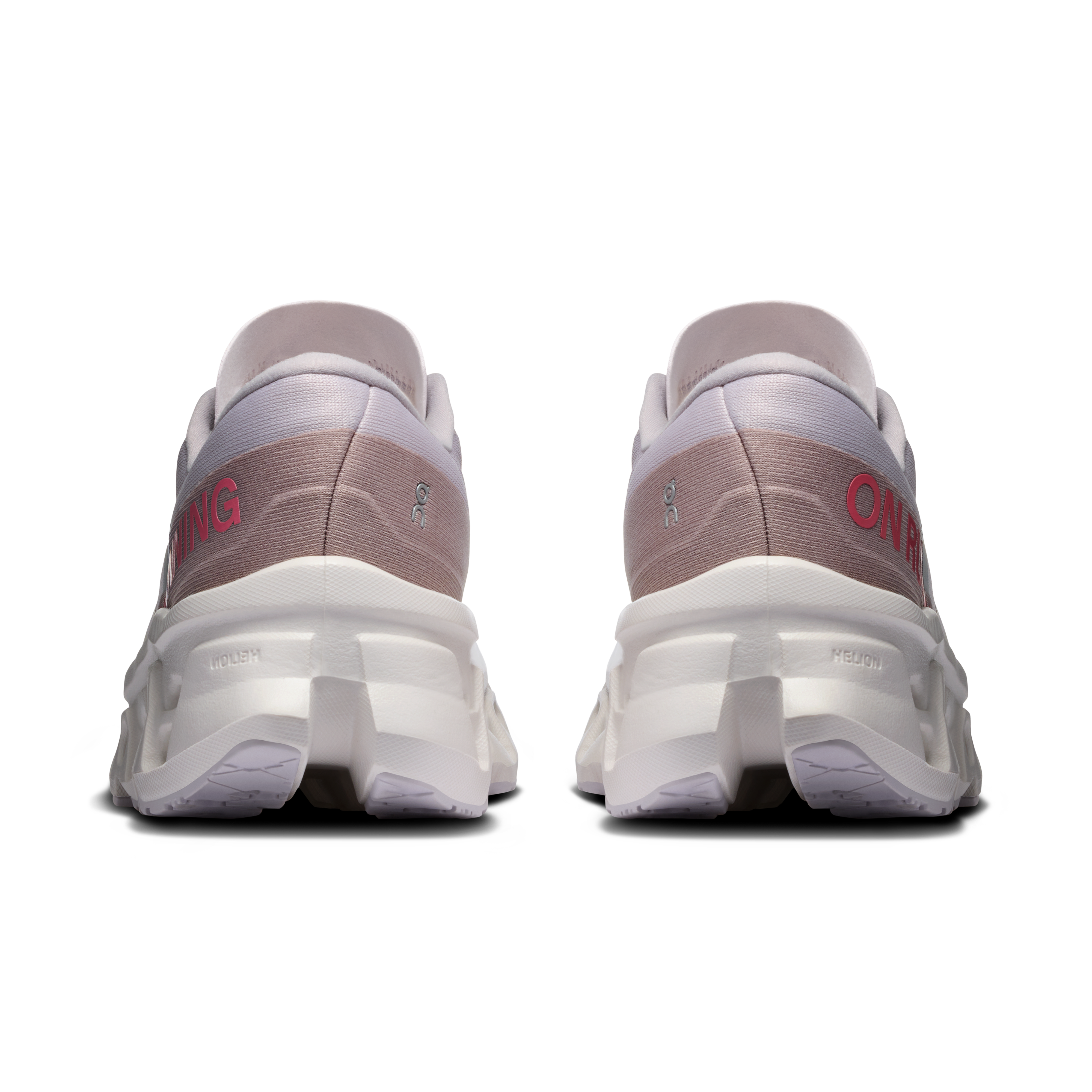 On Cloudmonster 3 Ether & Ivory Femme Running sur route Chaussures