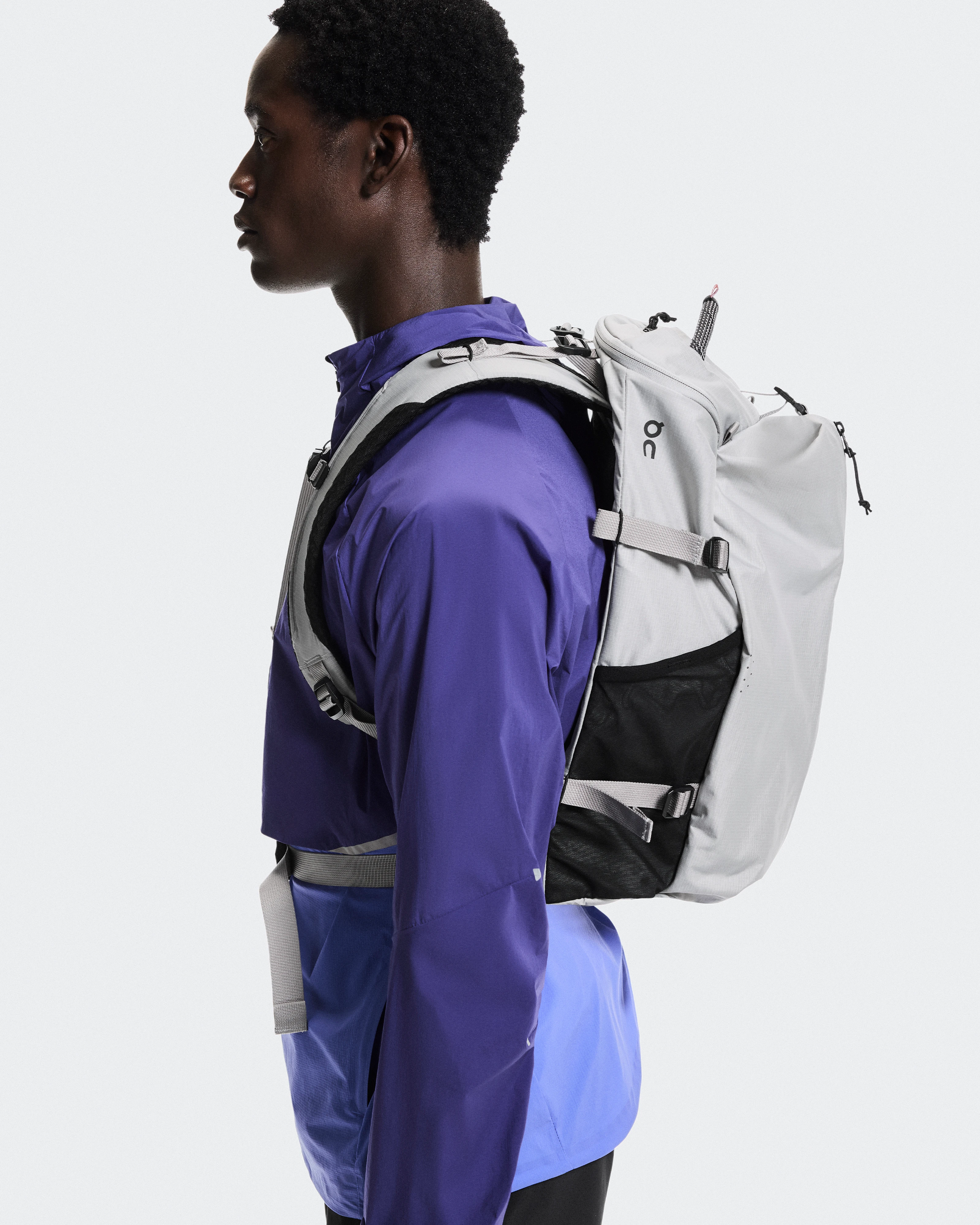 On Speed Pack 30L Glacier & Black Unisexe Sacs