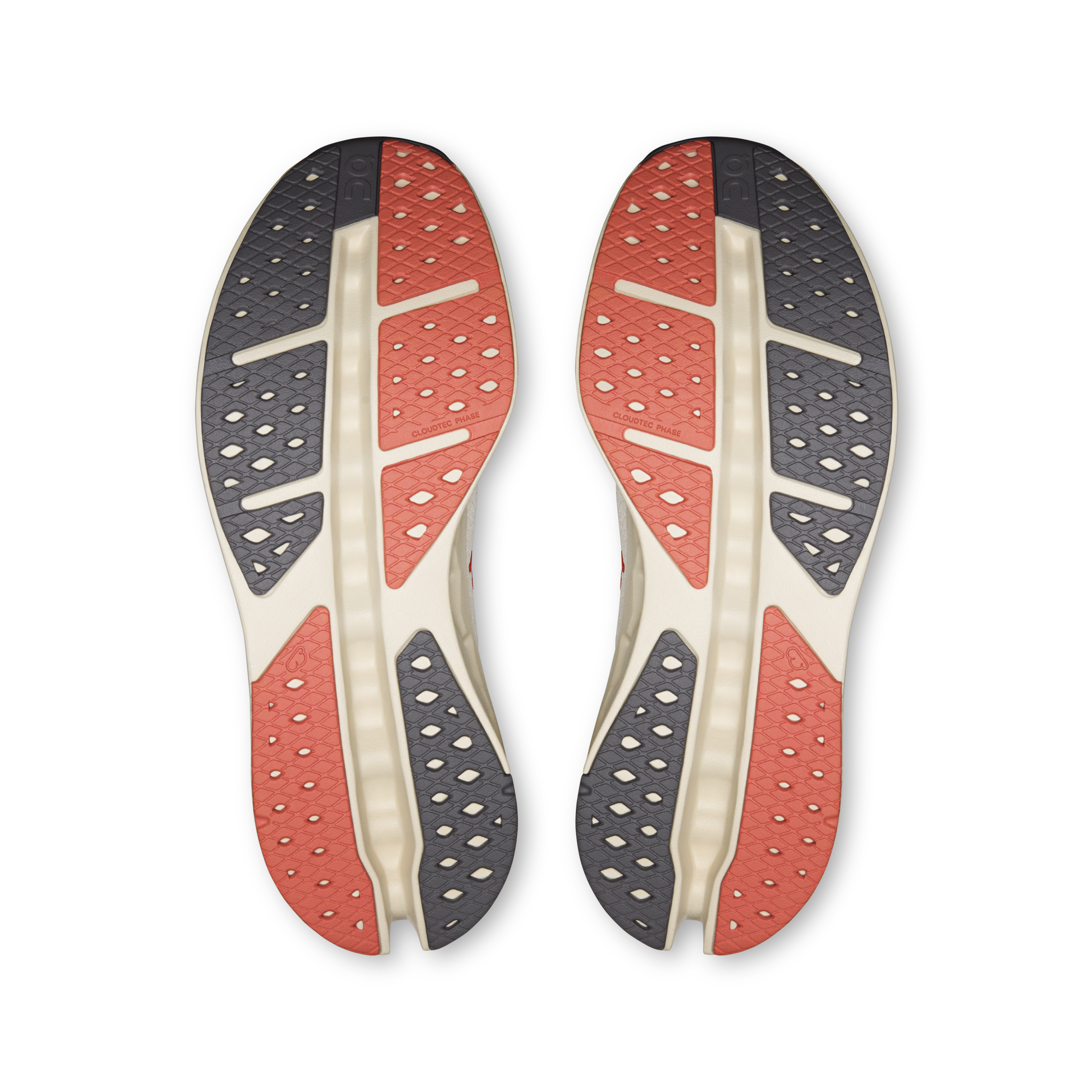 On Cloudsurfer Max Ivory & Dustrose Homme Running sur route Chaussures