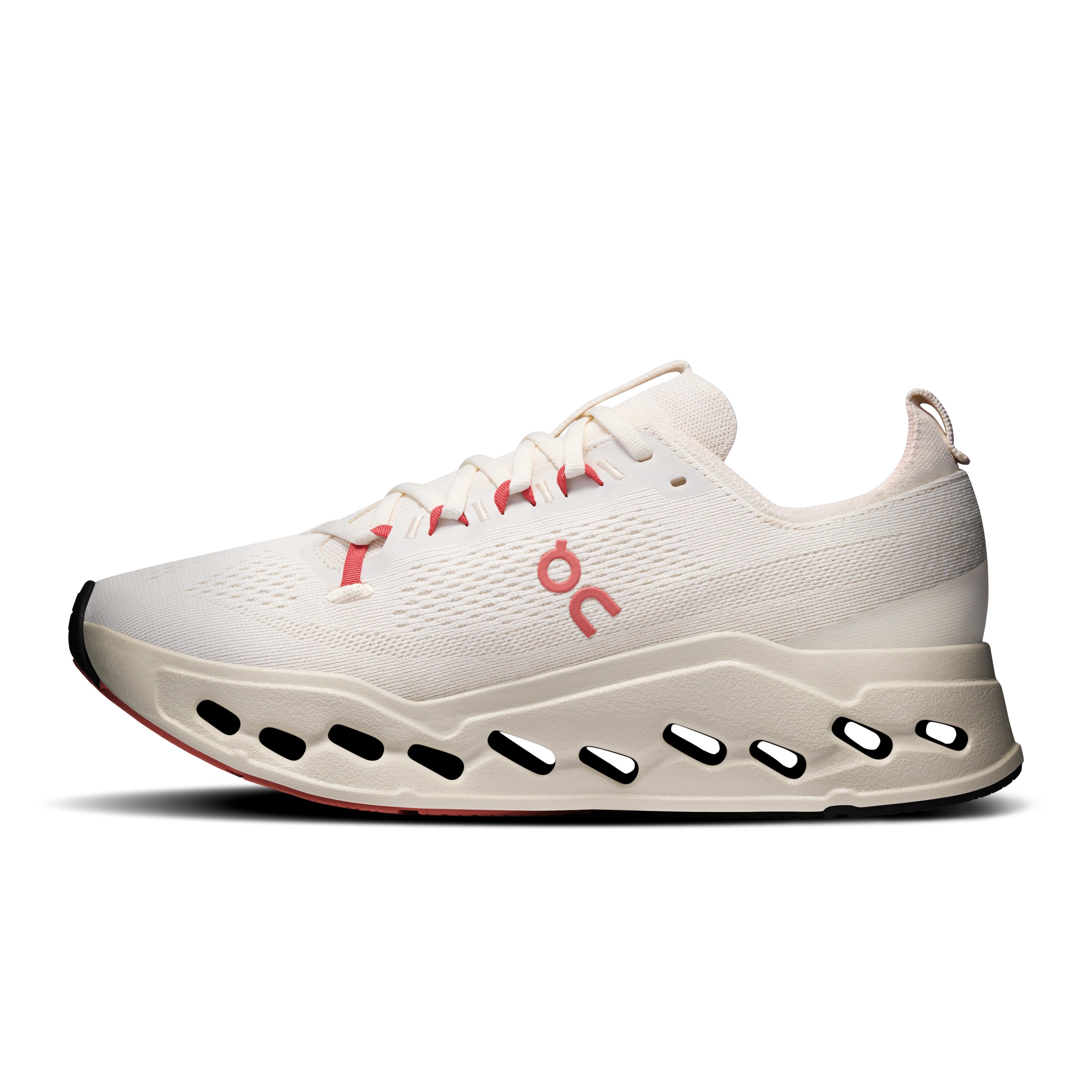 On Cloudsurfer Max Ivory & Dustrose Homme Running sur route Chaussures