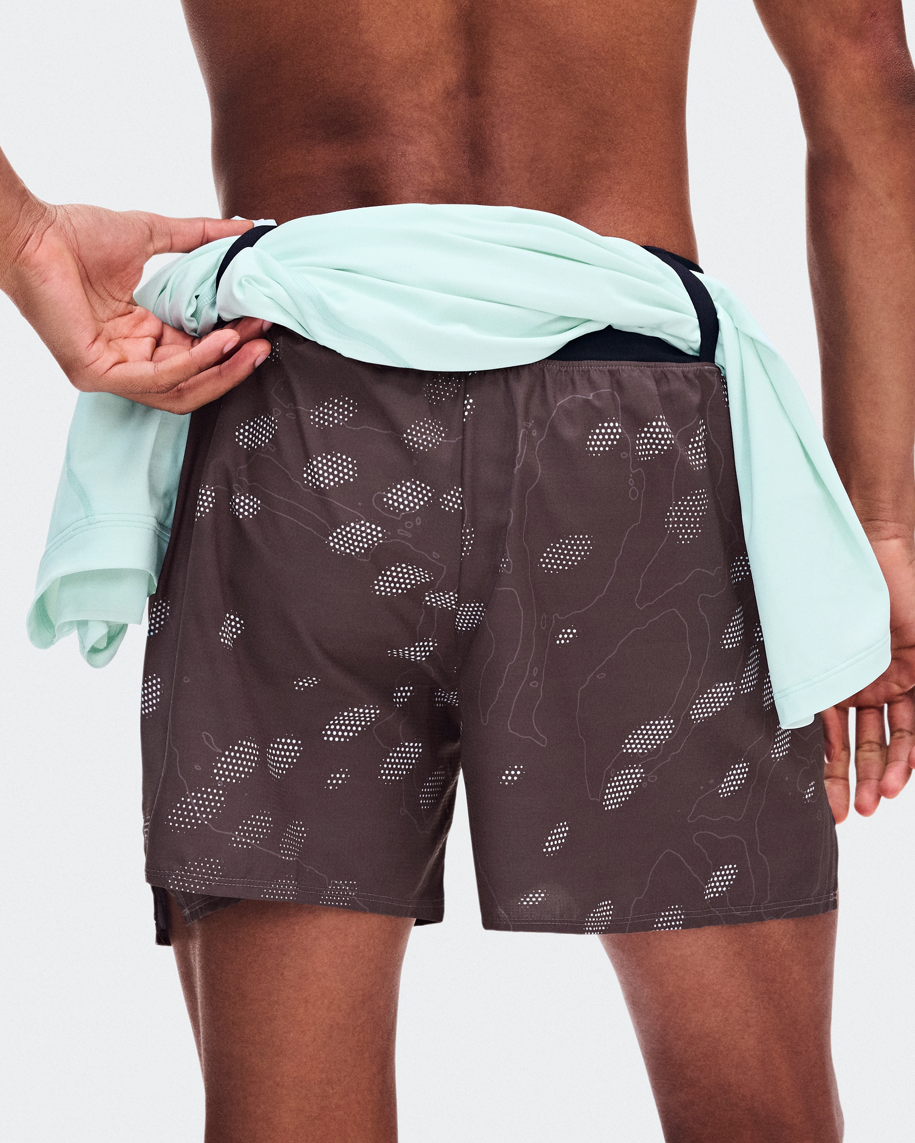 On Trail Shorts Mulberry Homme Shorts