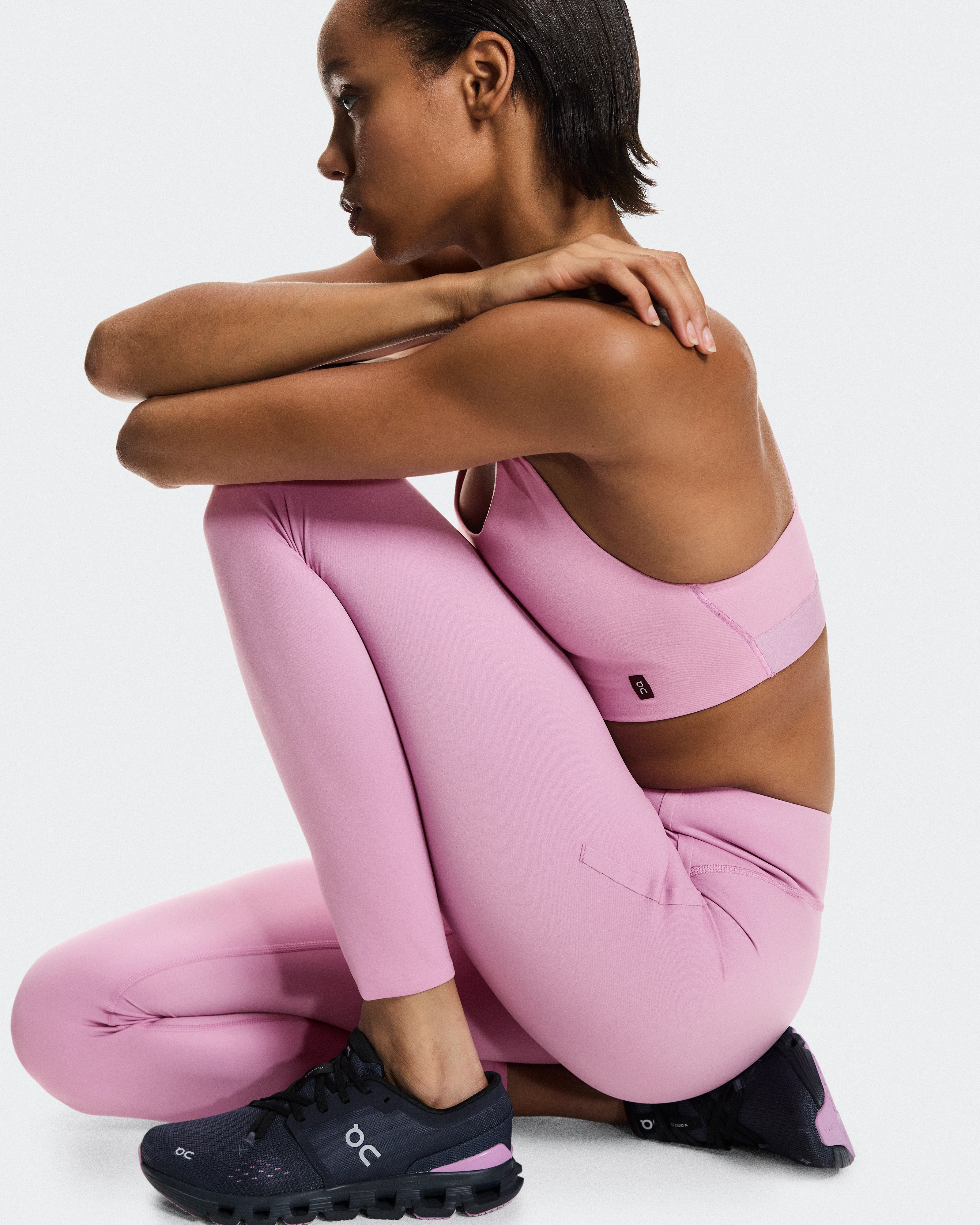On Train Tights 7/8 Sakura Femme Leggings