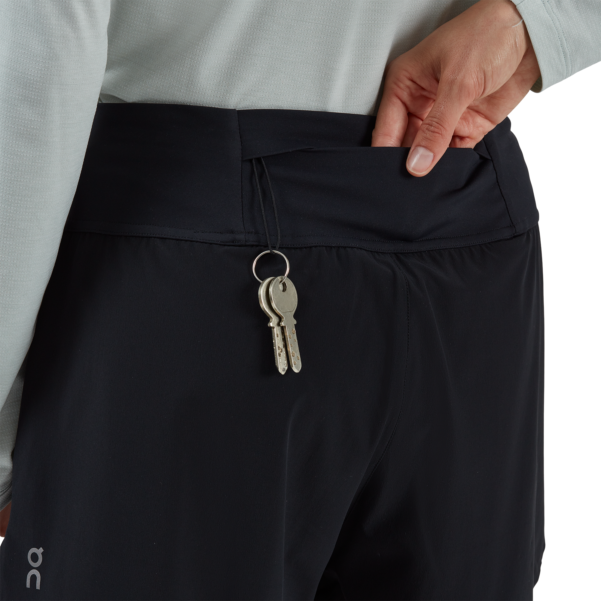On Running Shorts Black Femme Shorts