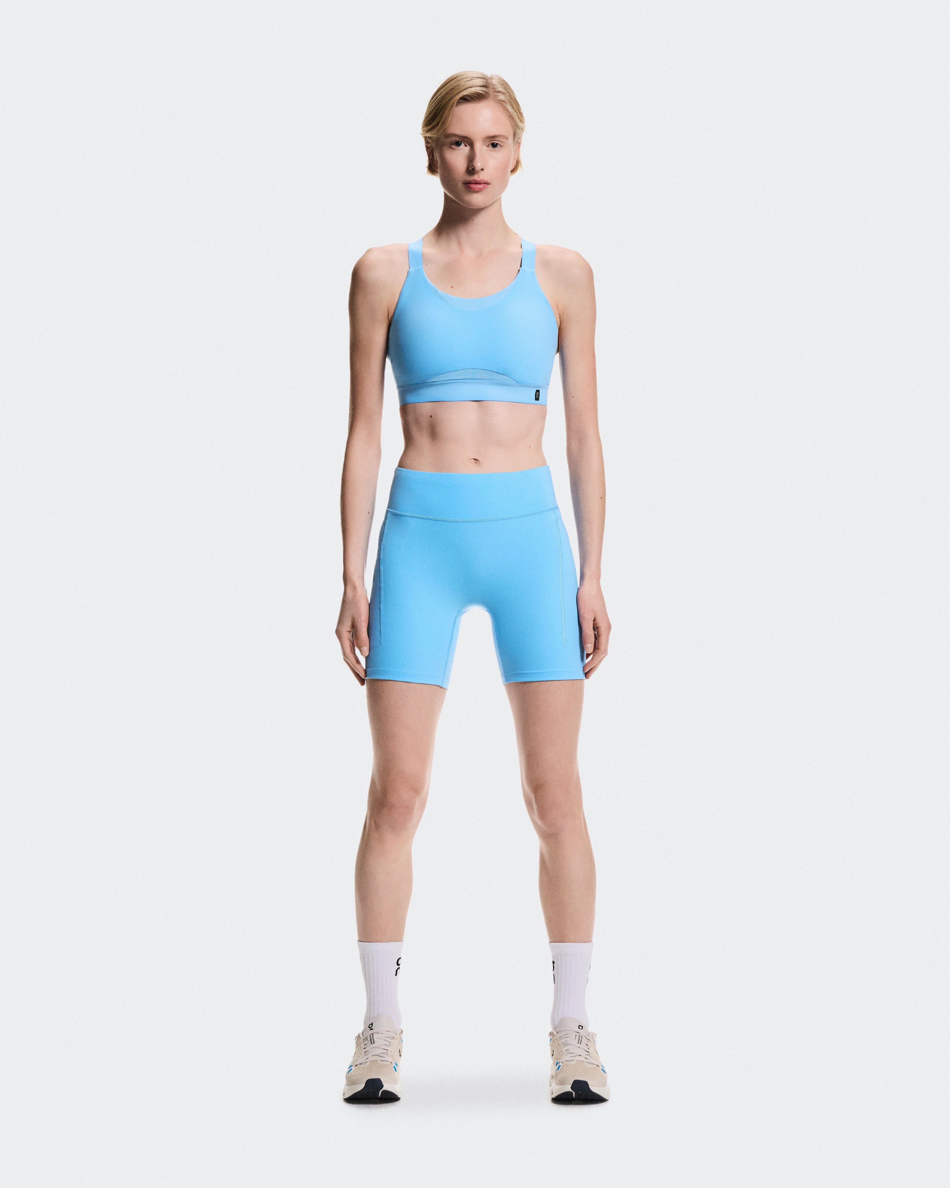 On Performance Tights Short Gourami Femme Leggings