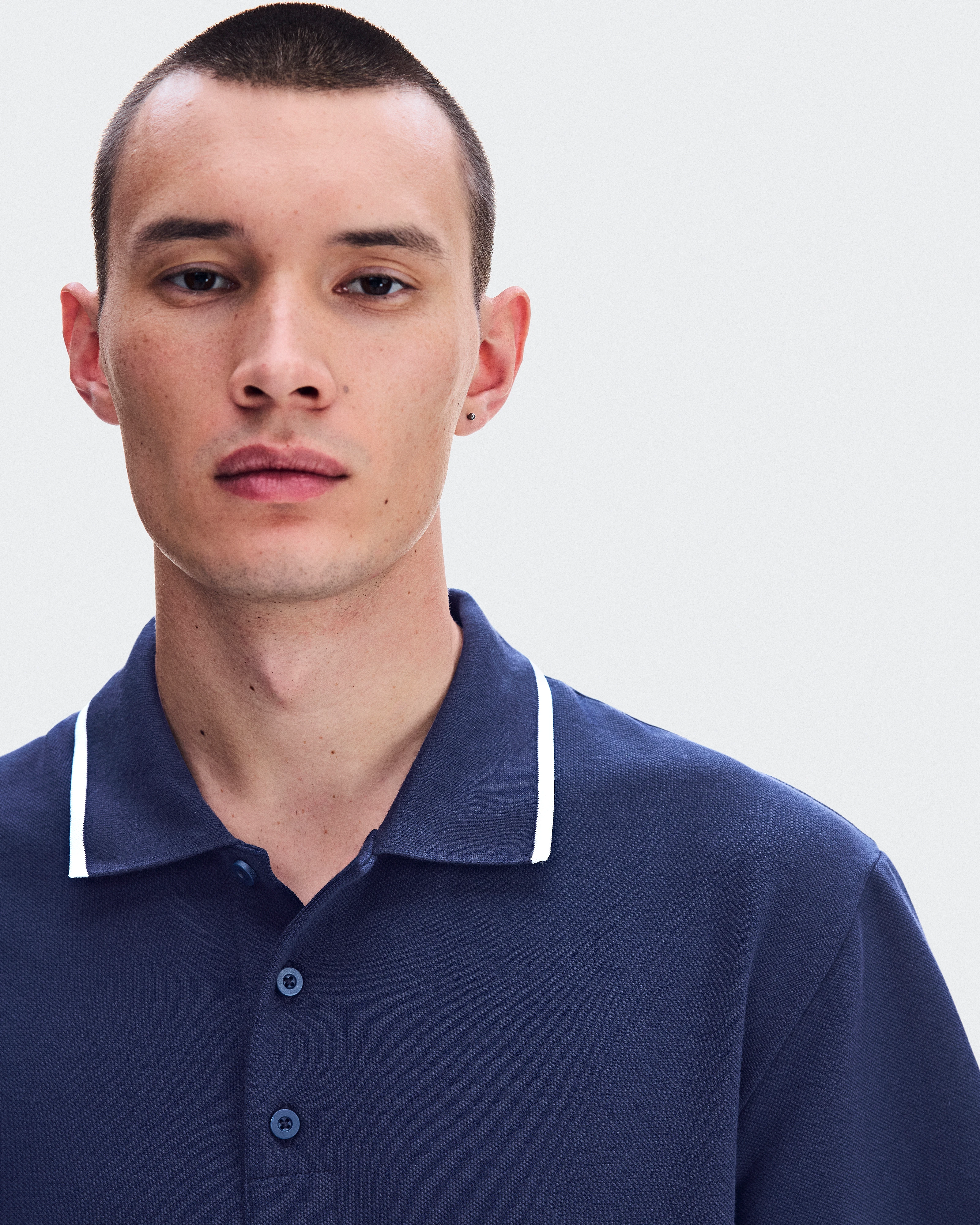 On Courtside Polo Inkwell Homme Hauts et t-shirts